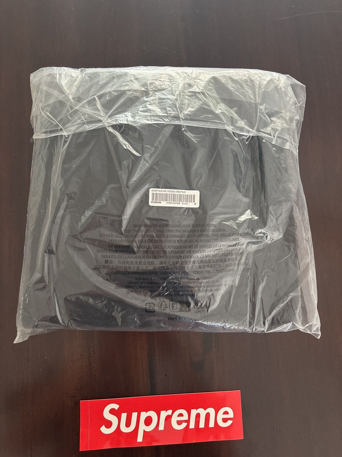 Supreme Supreme Ghostface Arc Hooded Sweatshirt Hoodie Size US M / EU 48-50 / 2 - 4 Thumbnail