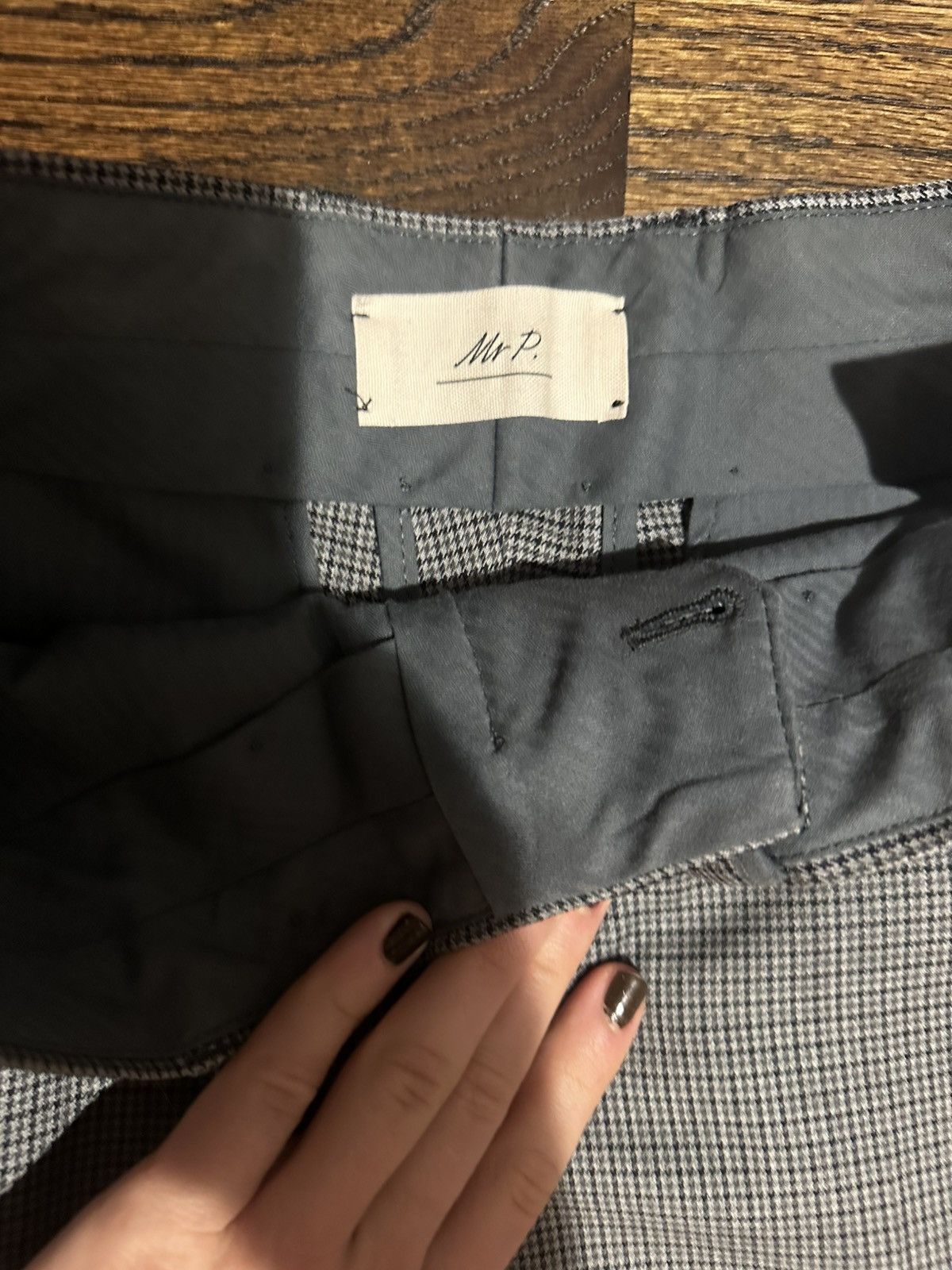 Mr P. Mr P. Houndstooth dress pants Size US 29 - 4 Thumbnail