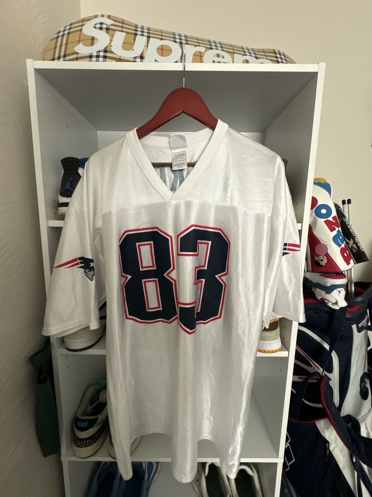 NFL Patriots Wes Welker Jersey Size US XL / EU 56 / 4 - 1 Thumbnail