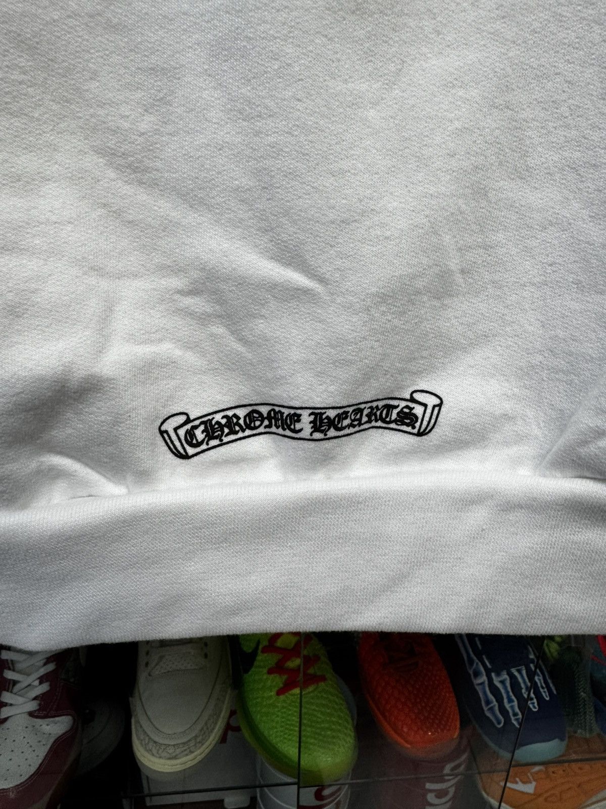 Chrome Hearts Chrome Hearts Vertical Logo Zip Up Sweatshirt size XL Size US XL / EU 56 / 4 - 5 Thumbnail