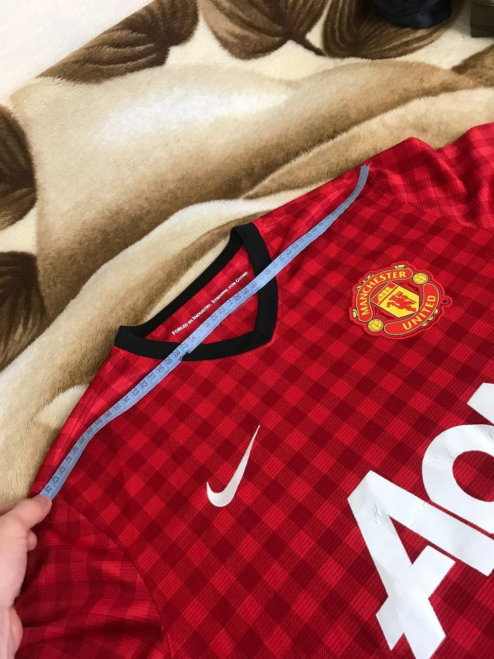 Vintage 🔥 Nike Manchester United Home 2012-2013 Jersey T Shirt Size US M / EU 48-50 / 2 - 12 Thumbnail