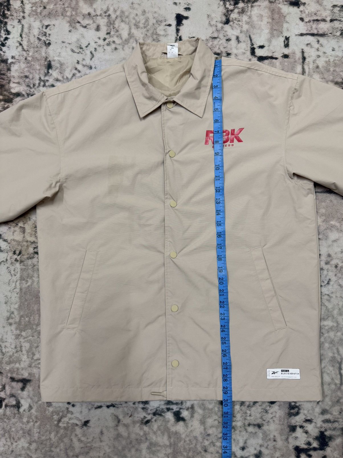 Reebok Reebok Graphic by BlackEyePatch Shipment Worker Coach Jackeg Size US L / EU 52-54 / 3 - 19 Thumbnail