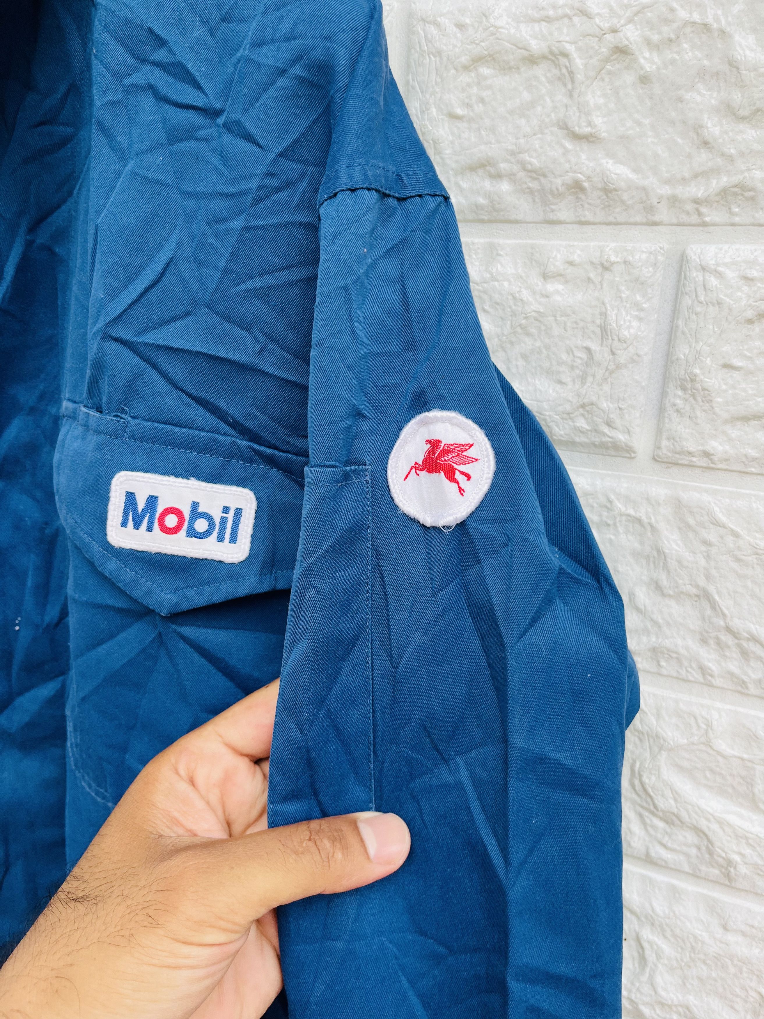 Japanese Brand × Vintage Vintage 90s Mobil Uniform Streetwear Fashion Style Size US M / EU 48-50 / 2 - 6 Thumbnail