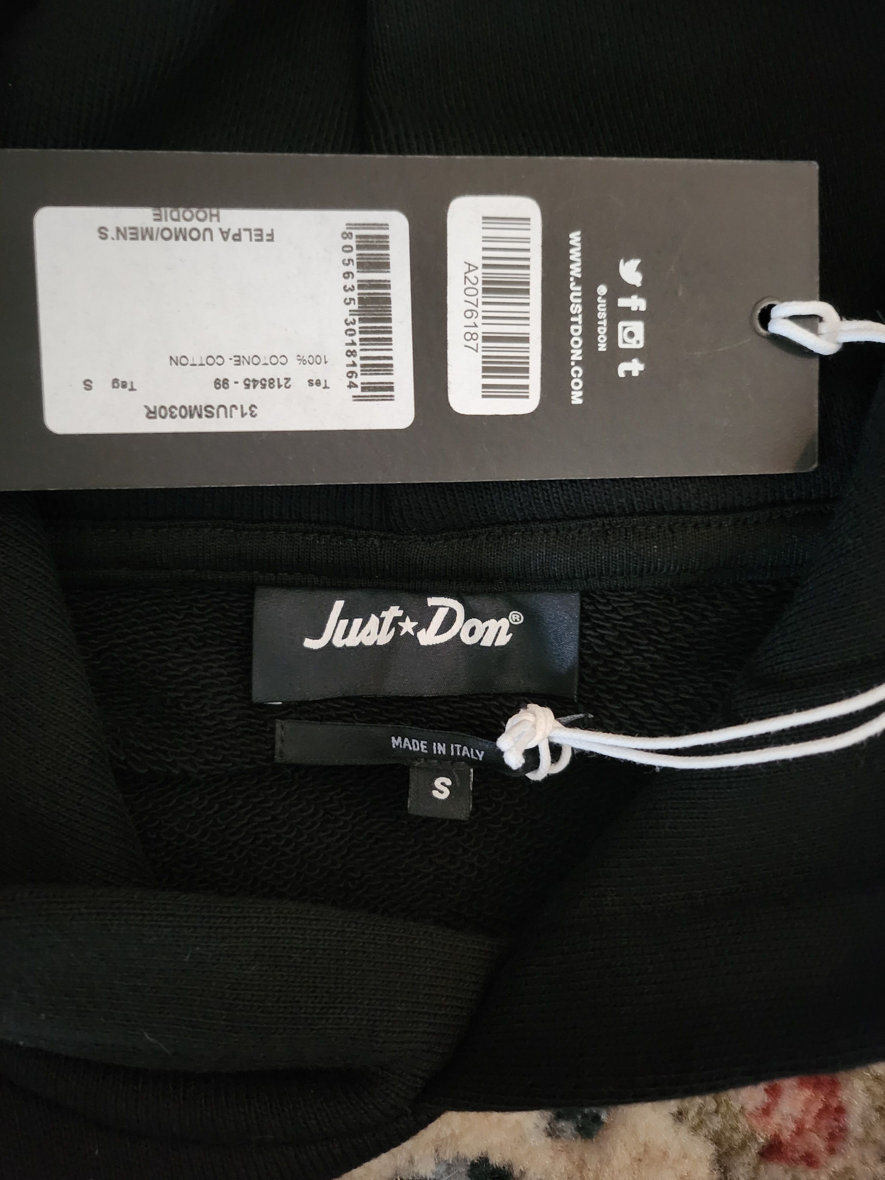 Just Don Authorized Dealer Embroidered Hoodie Size US S / EU 44-46 / 1 - 3 Thumbnail