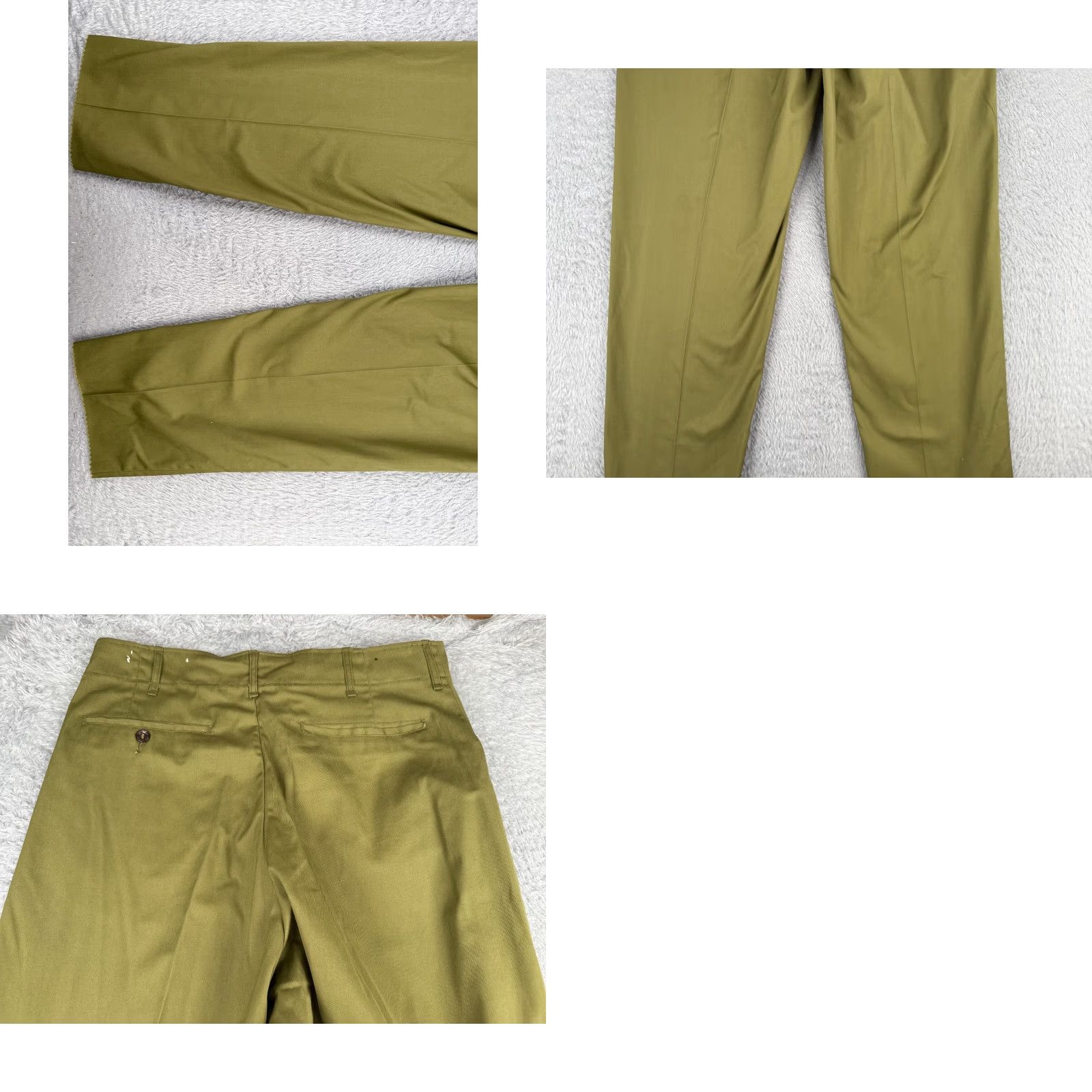 Vintage VINTAGE Boy Scouts Pants Men 30 Green Twill 1950s 50s LIKE NEW Un-Hemmed 40 Size US 40 / EU 56 - 9 Thumbnail