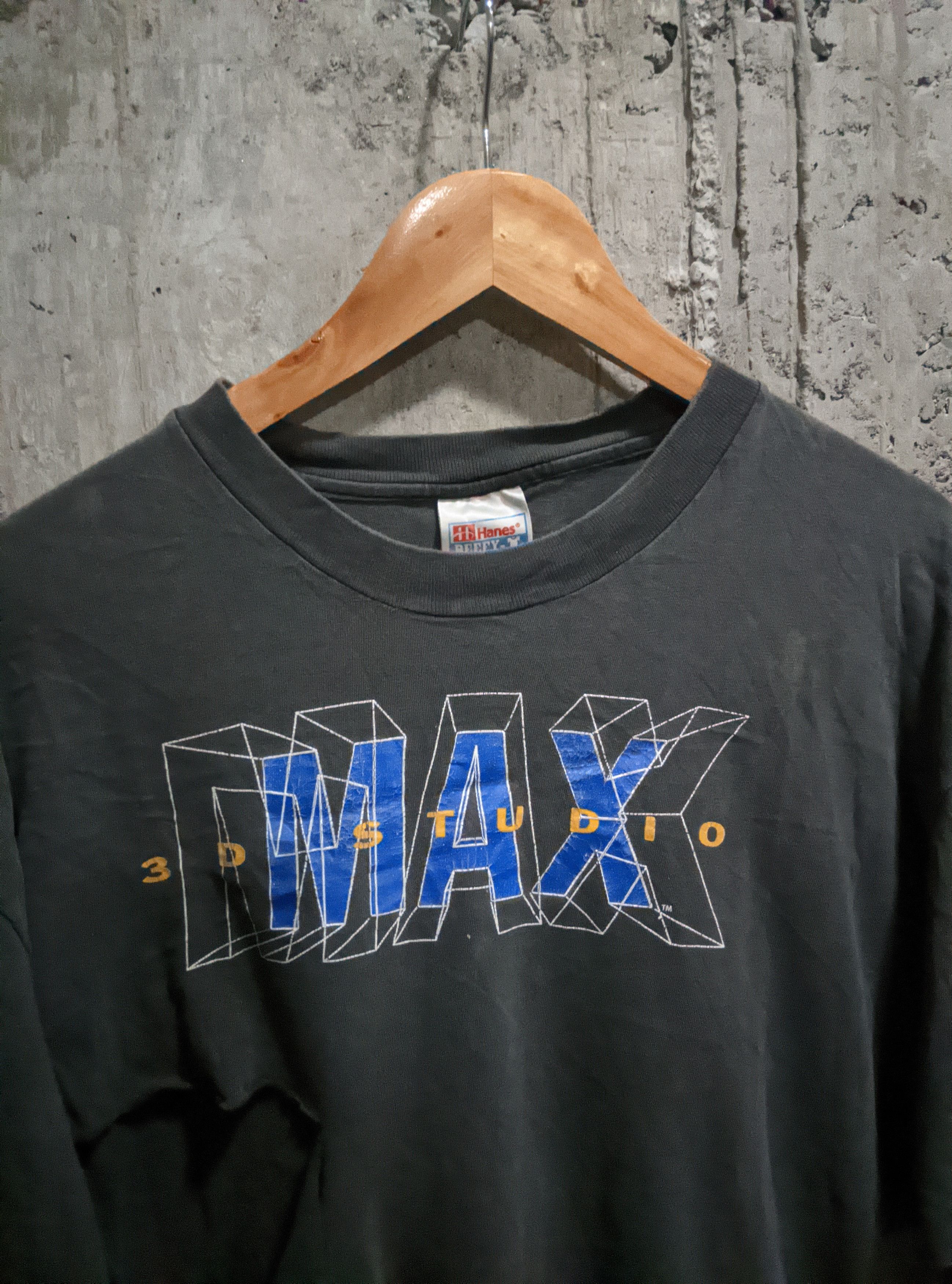 Vintage Vintage 90s 3d studio max destroyed sun faded erd Size US XL / EU 56 / 4 - 5 Thumbnail