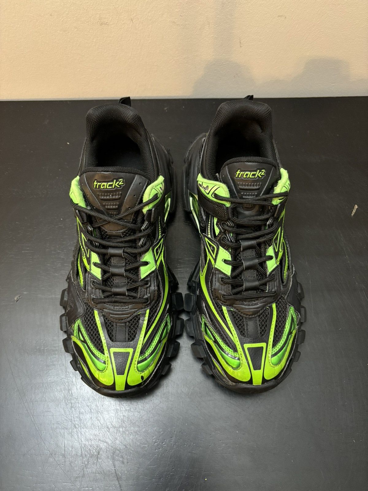 Balenciaga Balenciaga Track 2.0 Green Black Size US 9 / EU 42 - 2 Thumbnail