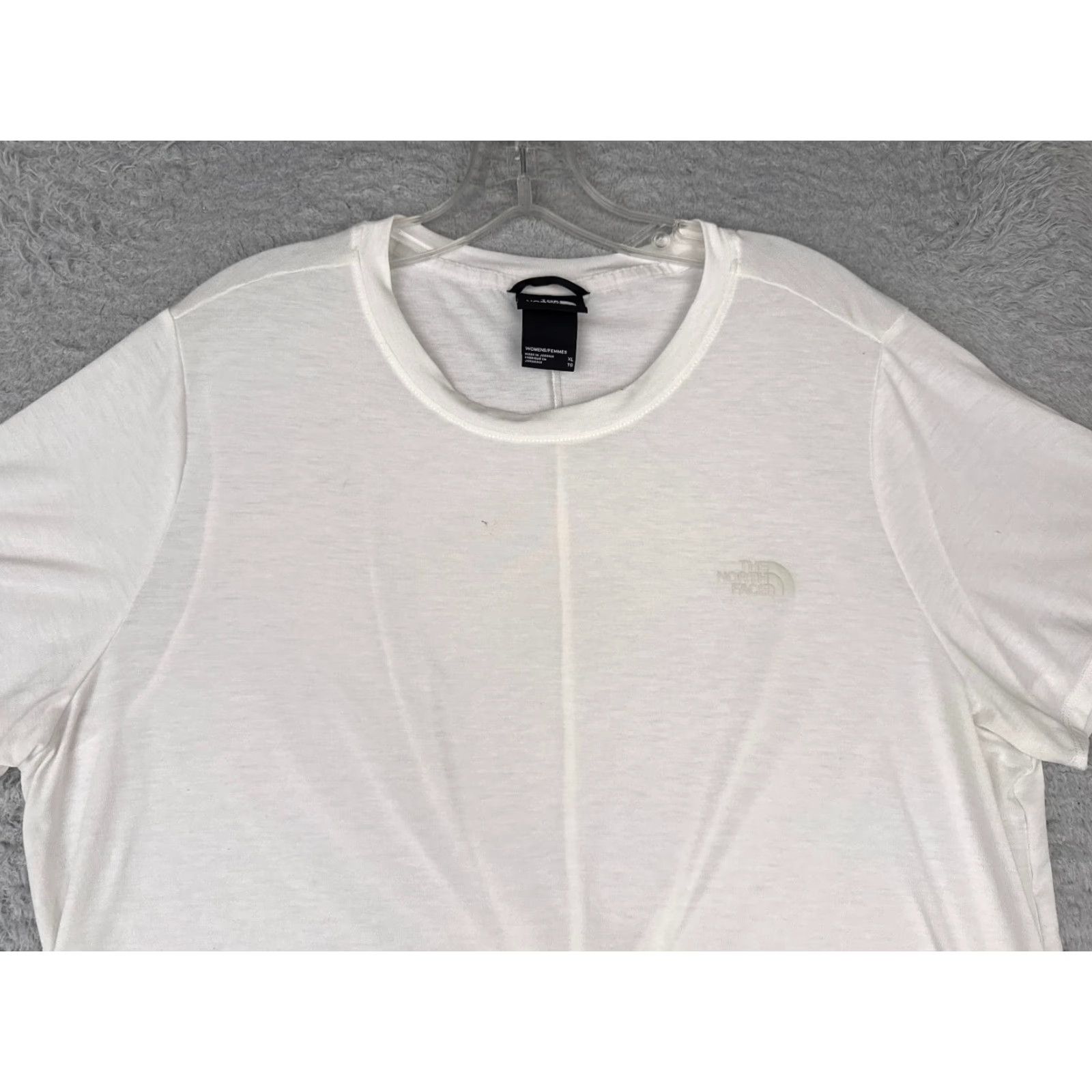 The North Face The North Face Shirt Women XL White Twist Back Knot Crew Cotton READ Size XL / US 12-14 / IT 48-50 - 4 Thumbnail