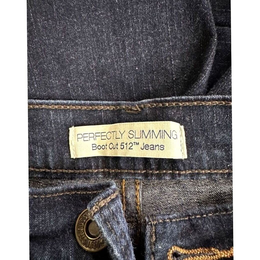 Levi's Levi's Jeans Womens 14M Blue Bootcut Denim Slimming High Rise 29W 27I Button Zip Western Vintage No Size 36" / US 14 / IT 50 - 3 Thumbnail