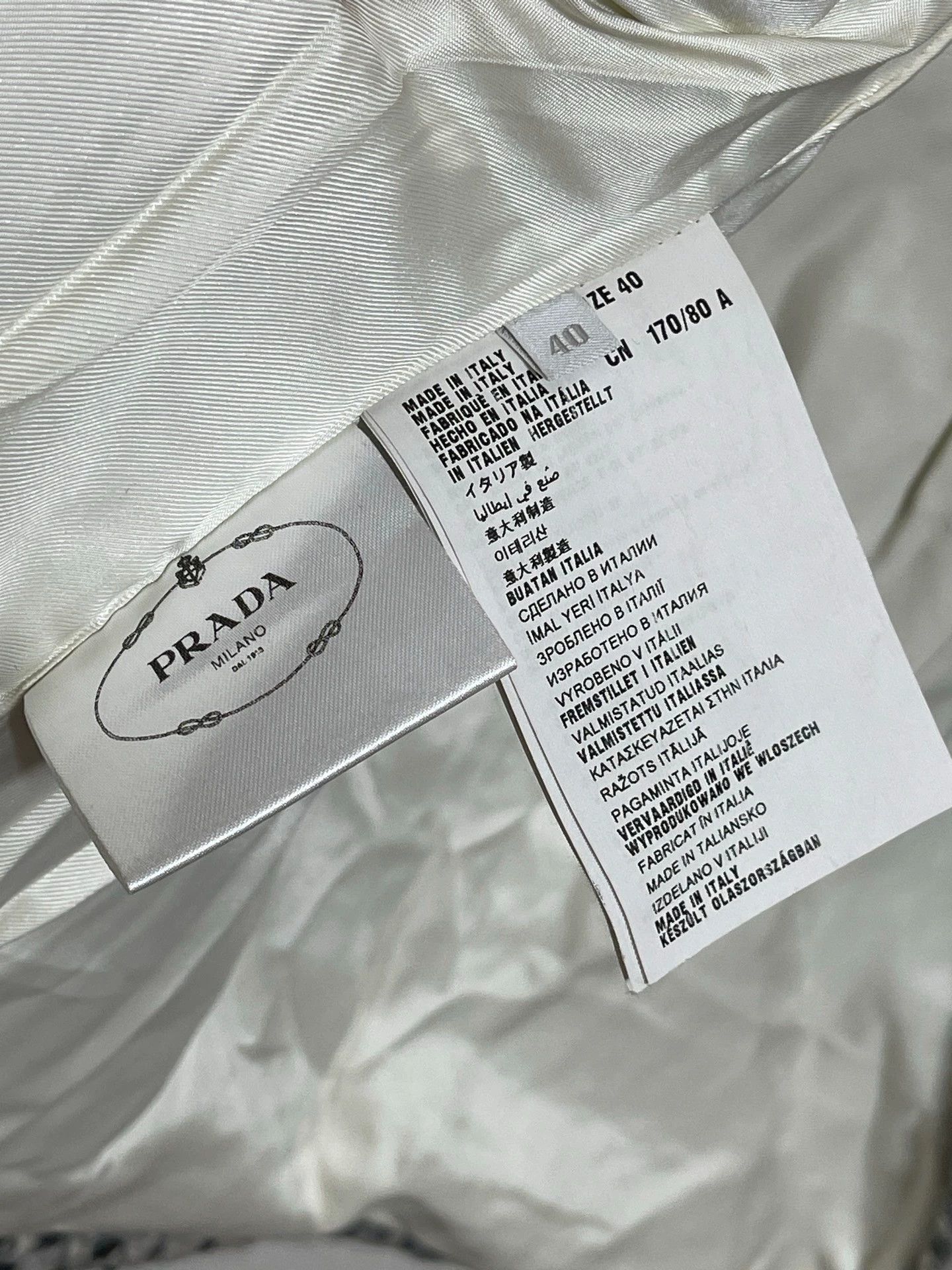 Prada Prada Women's Oversized Thick Wool/Cashmere Blend Coat 38/40 Size S / US 4 / IT 40 - 7 Thumbnail
