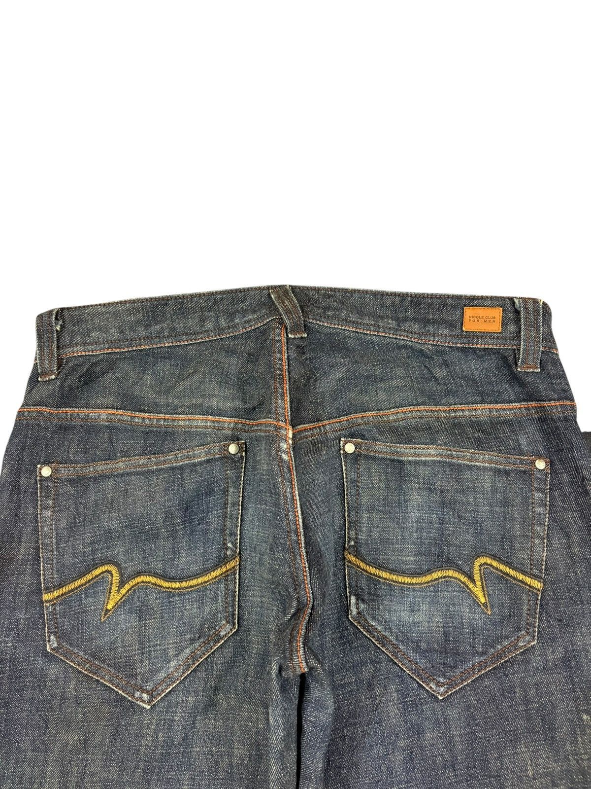 Nicole Club Vintage Nicole Club For Men Blue Wash Loose Baggy Jeans Size US 34 / EU 50 - 8 Thumbnail