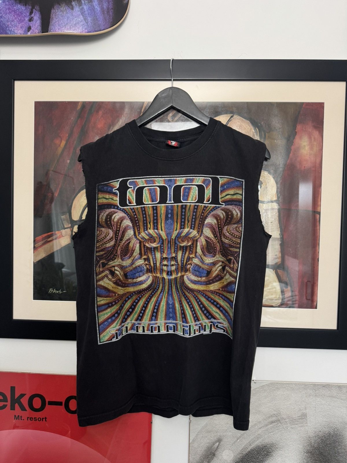 Band Tees Vintage Tool 10000 Days Band Tee Sleeveless Tank Top Metal Size US M / EU 48-50 / 2 - 1 Thumbnail