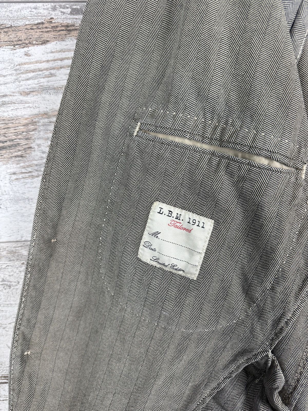 L.B.M. 1911 × Vintage Mens Vintage L.B.M. 1911 blazed rare jacket Size US M / EU 48-50 / 2 - 11 Thumbnail