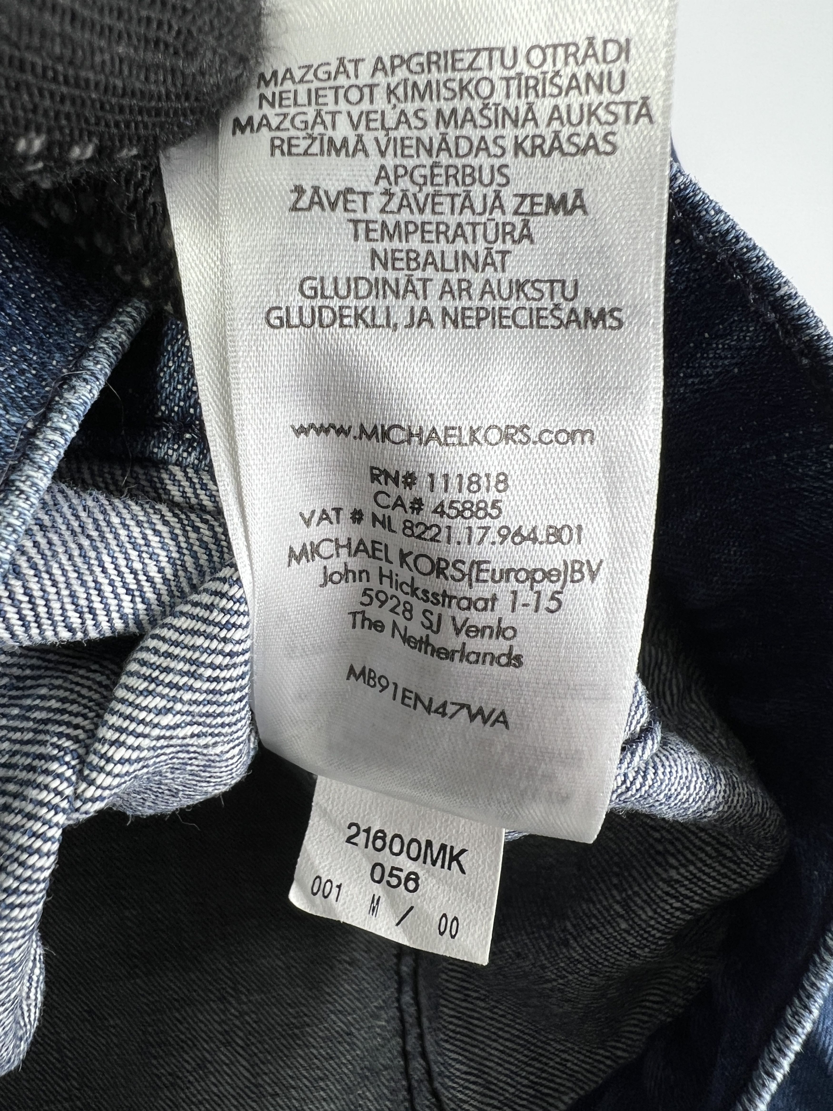 Michael Kors Michael Kors Denim Jacket (M) GTMP357 Size M / US 6-8 / IT 42-44 - 9 Thumbnail