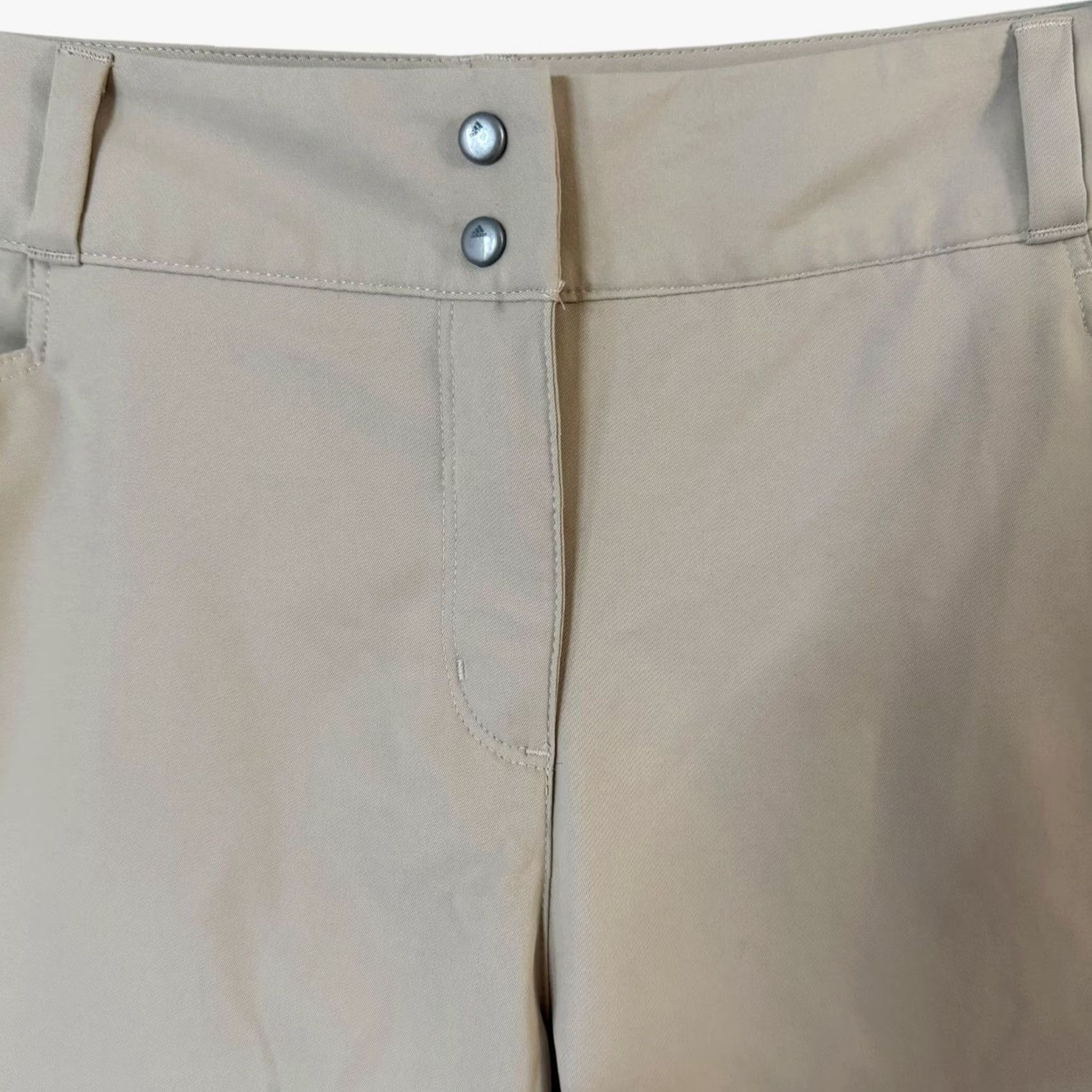 Adidas Adidas Bermuda Shorts Women 12 Tan Athletic Golf Casual Active NEW Performance Pockets Size 34" / US 12 / IT 48 - 5 Thumbnail