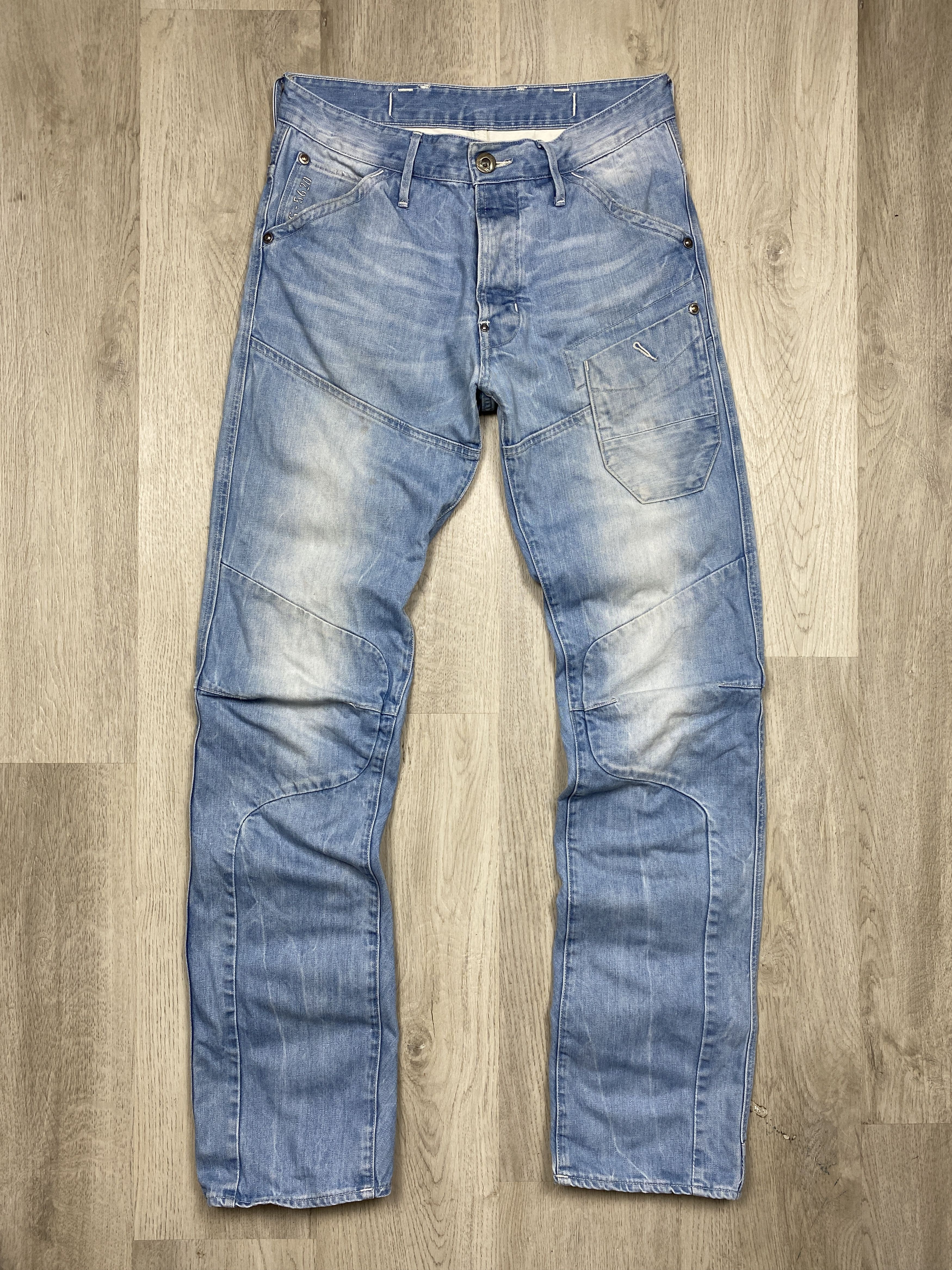 G-Star G Star Raw Vintage Mens Denim Pants Double Knee Jeans Size US 30 / EU 46 - 1 Thumbnail
