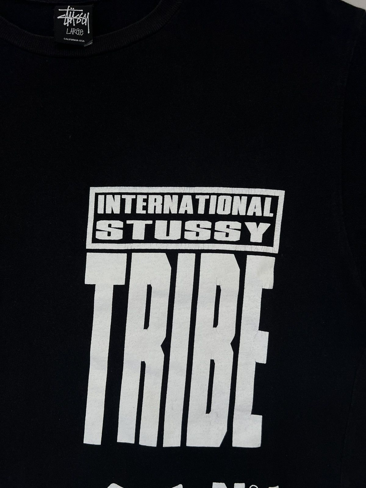 Other STUSSY INTERNATIONAL TRIBE N4 LIVIN XL RARE TEE BIG LOGO Size US L / EU 52-54 / 3 - 7 Thumbnail