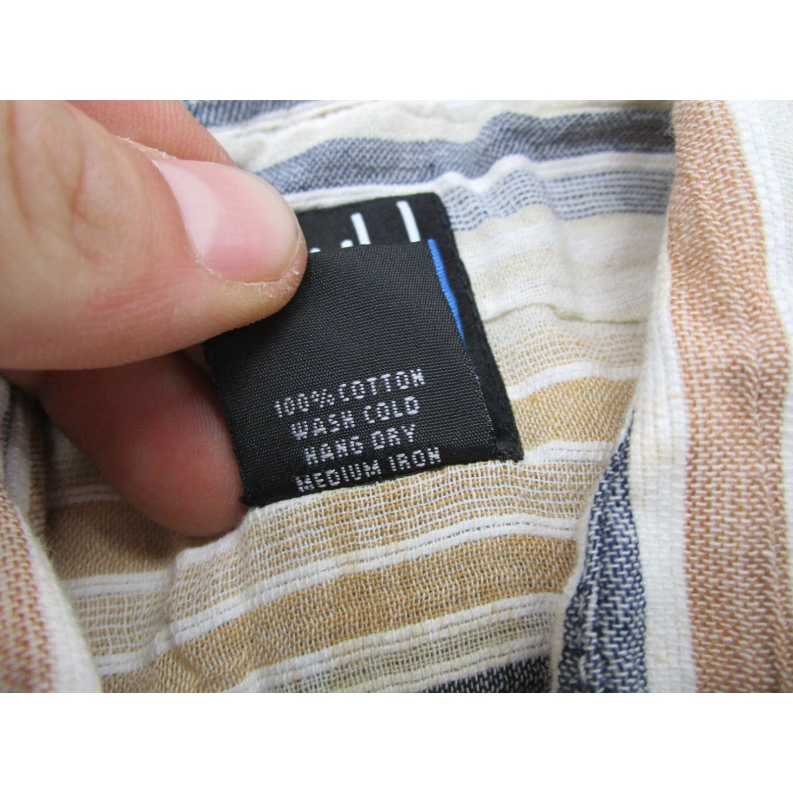 Vintage VTG KUHL Men’s Striped Cotton Shirt L Jewelry Read Size US L / EU 52-54 / 3 - 4 Thumbnail