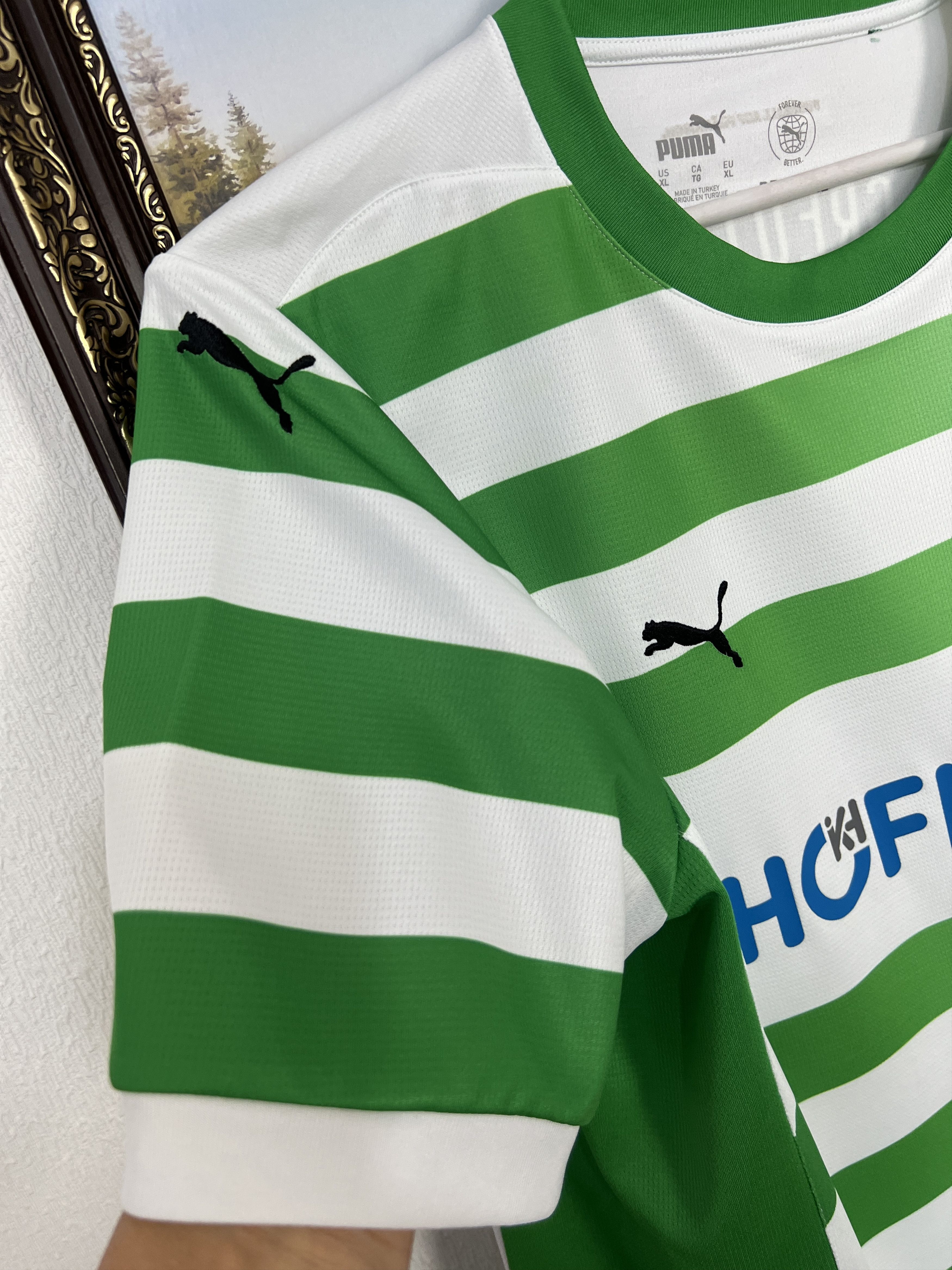 Puma Greuther Furth Home football shirt 2024 Soccer Puma Jersey Size US XL / EU 56 / 4 - 5 Thumbnail