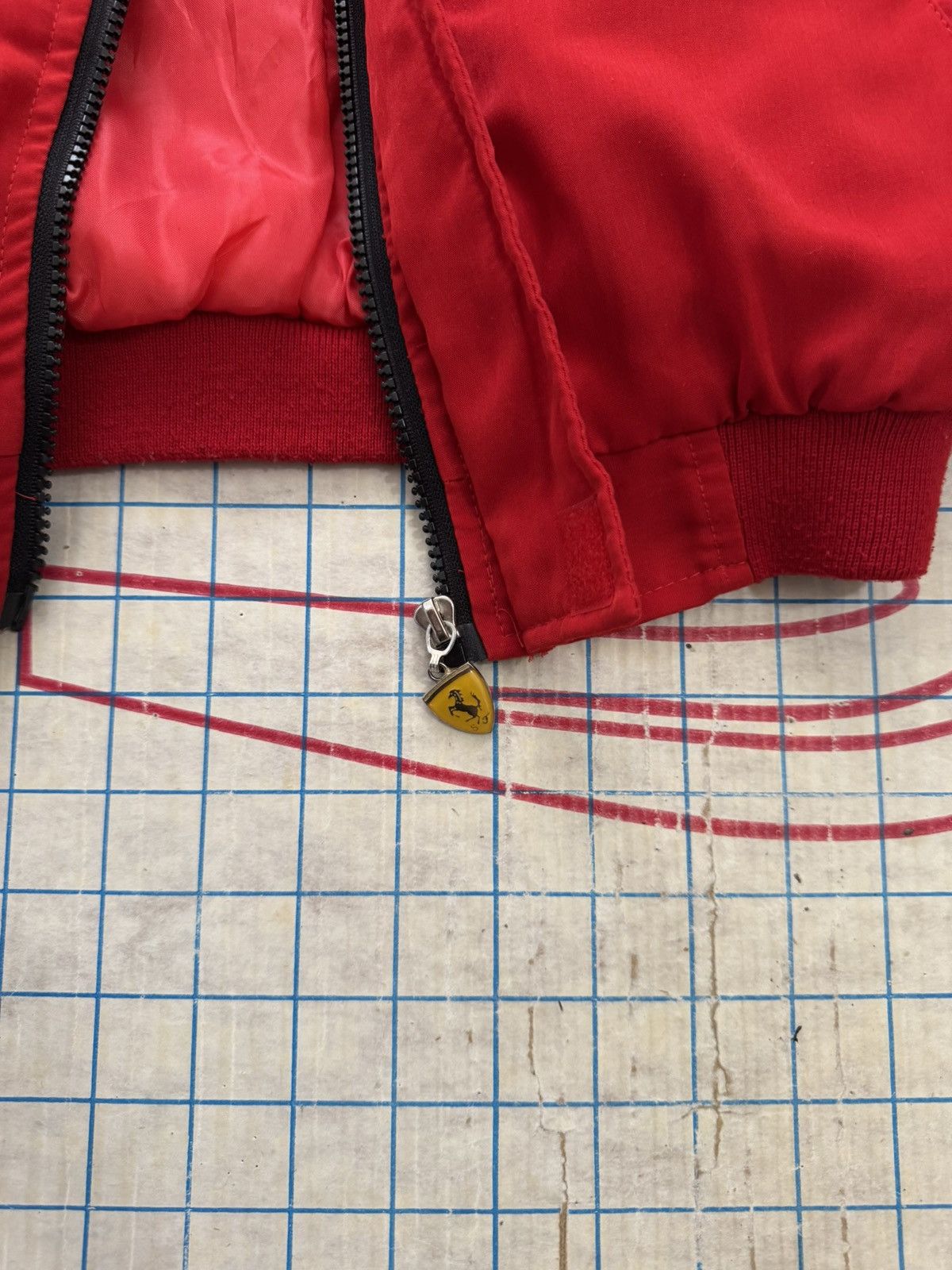 Ferrari Vintage Ferrari Nice Man Youth XL Racing Jacket Red 90’s Size US XXS / EU 40 - 6 Thumbnail