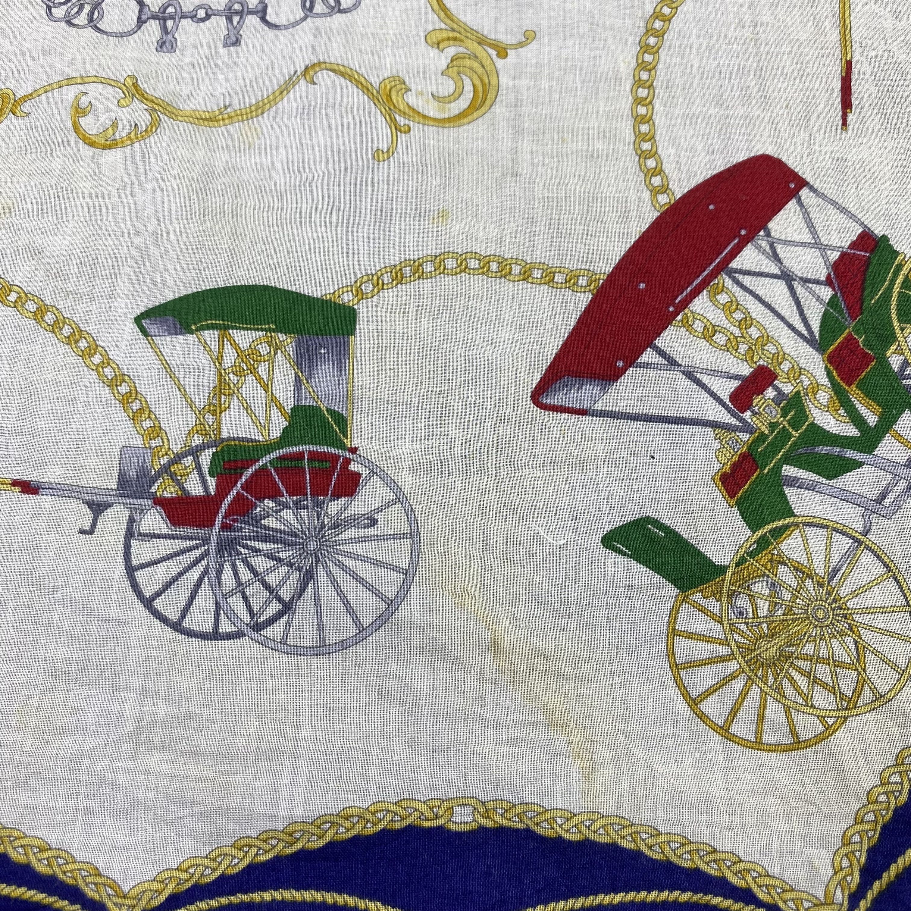 Vintage Celine Handkerchief / Bandana / Neckerchief-B2270 Size ONE SIZE - 9 Thumbnail