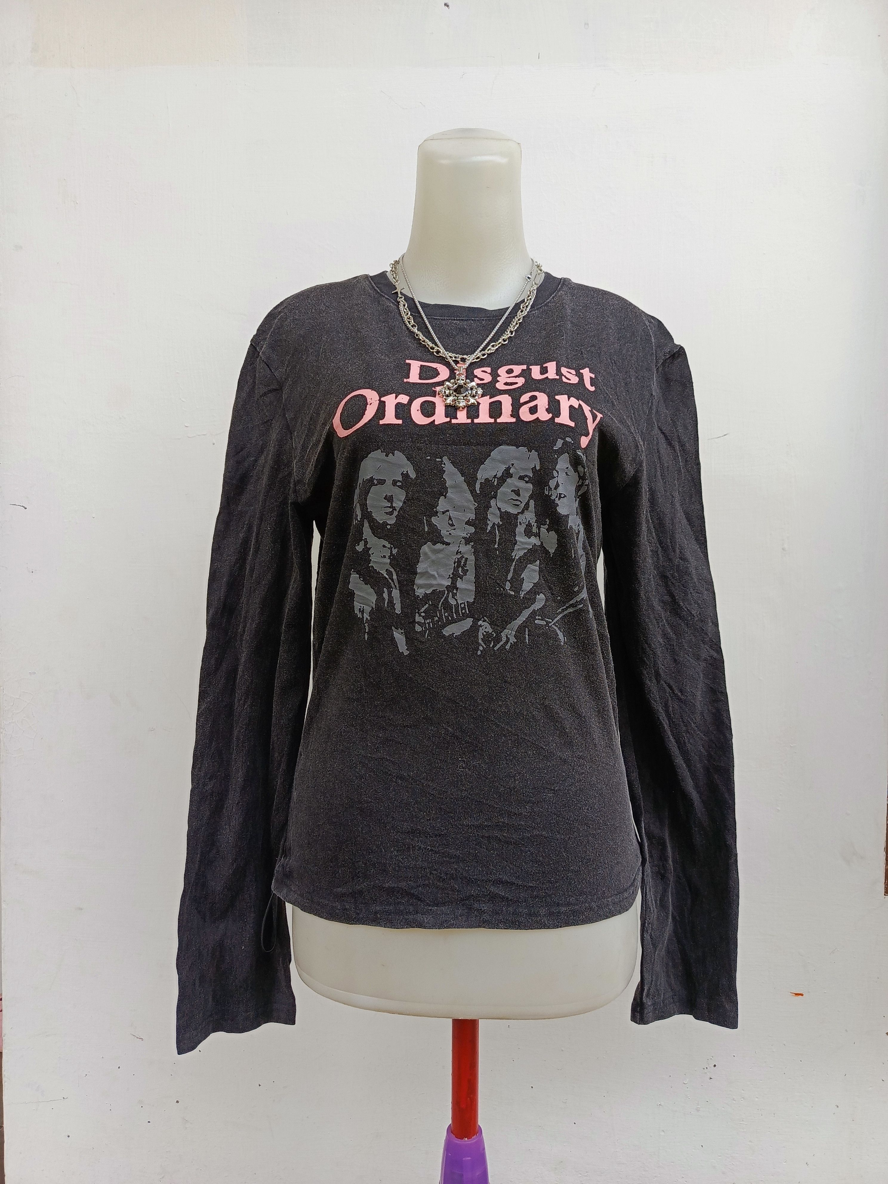 Hysteric Glamour Disgust Ordinary Long Sleeve T-Shirt Size M / US 6-8 / IT 42-44 - 1 Thumbnail