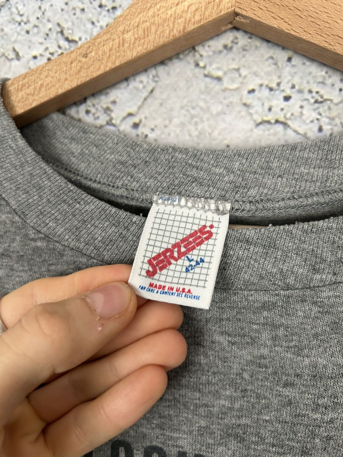 Vintage Vintage Stockholm Marathon 90s Single Stitich Archive Tee Size US L / EU 52-54 / 3 - 5 Thumbnail