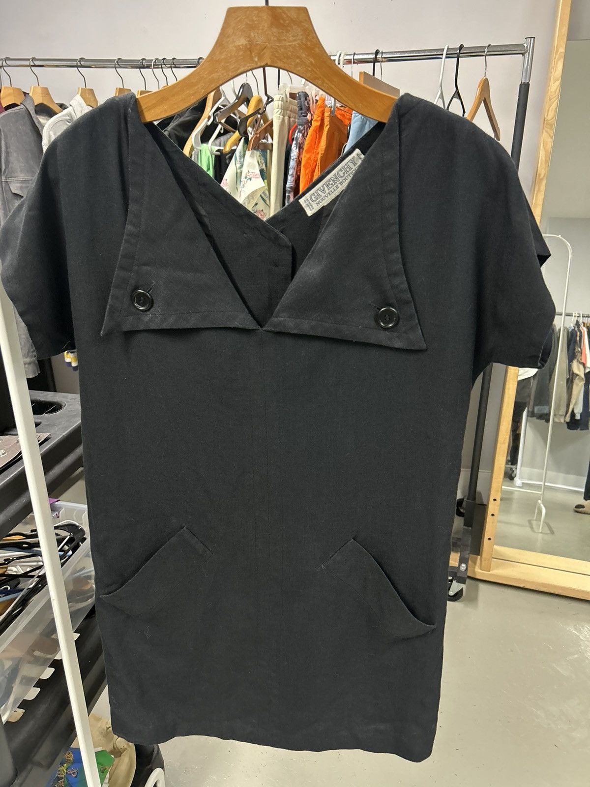 Givenchy 70s Givenchy Boutique sailor neck dress Size ONE SIZE - 1 Thumbnail