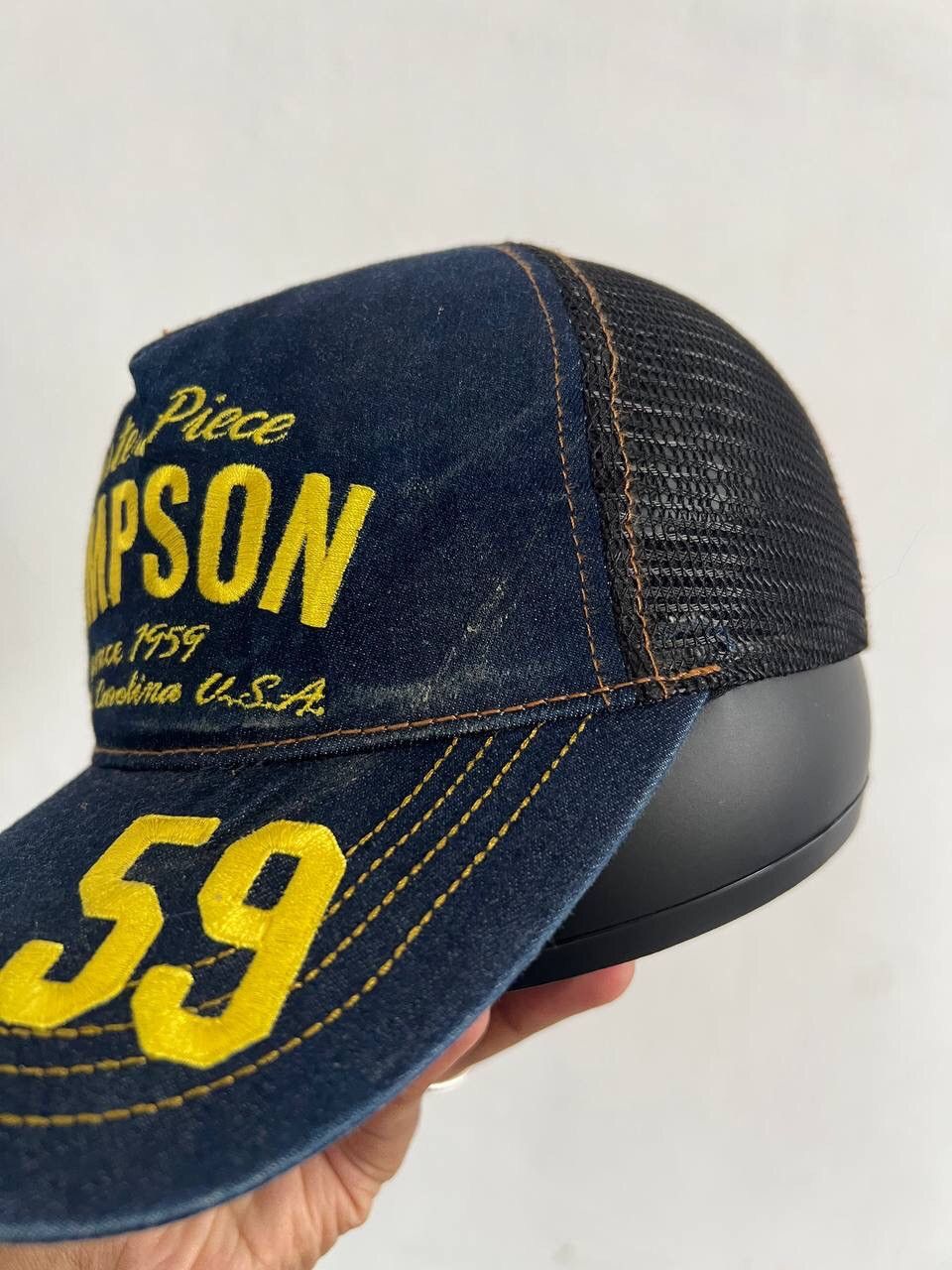 Japanese Brand Simpson Master Piece Trucker Hat Size ONE SIZE - 8 Thumbnail