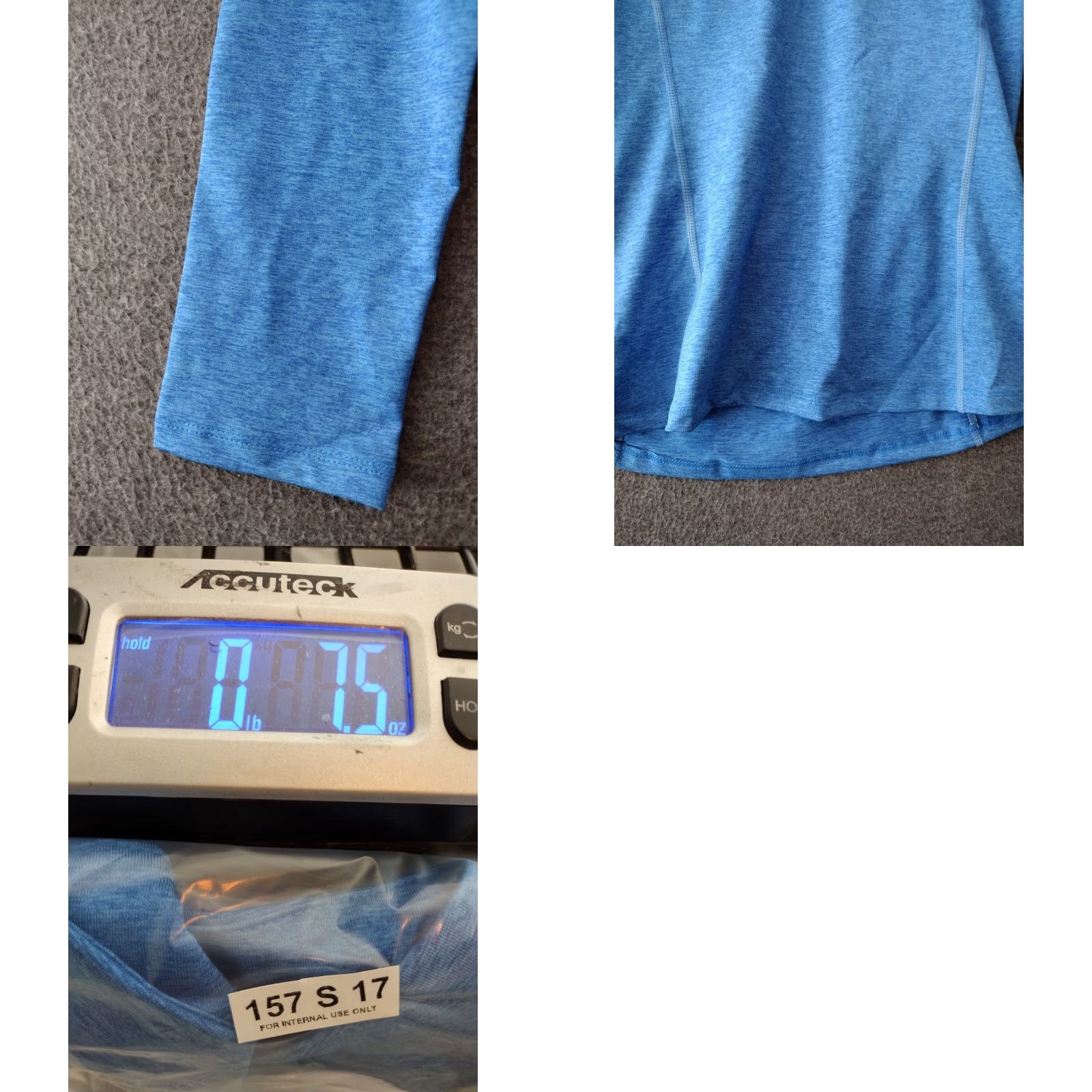 Vintage CADMUS Women’s Medium Compression Long Sleeve 1/4 Zip Pullover Blue Shirt M Women’s Long Sleeve 1/4 Zip Cadmus Athletic Sports Shirt Blue Size M / US 6-8 / IT 42-44 - 8 Thumbnail