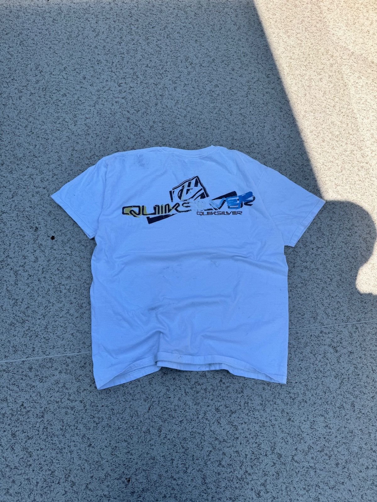 Quiksilver × Vintage Vintage Skater Y2K Quicksilver Shirt Size US L / EU 52-54 / 3 - 3 Thumbnail