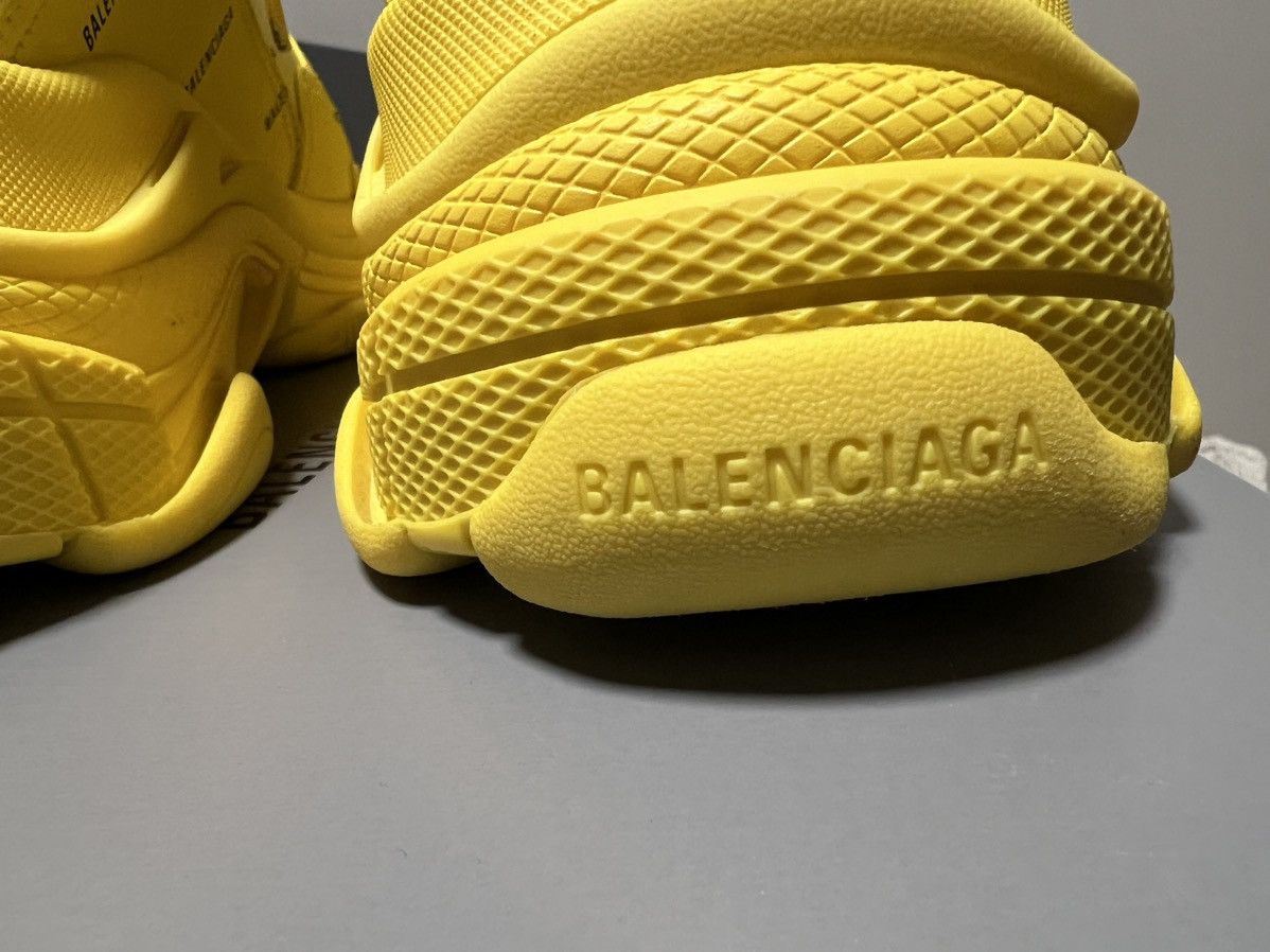 Balenciaga Balenciaga Triple S All Over Yellow (Discontinued) Size US 11 / EU 44 - 5 Thumbnail