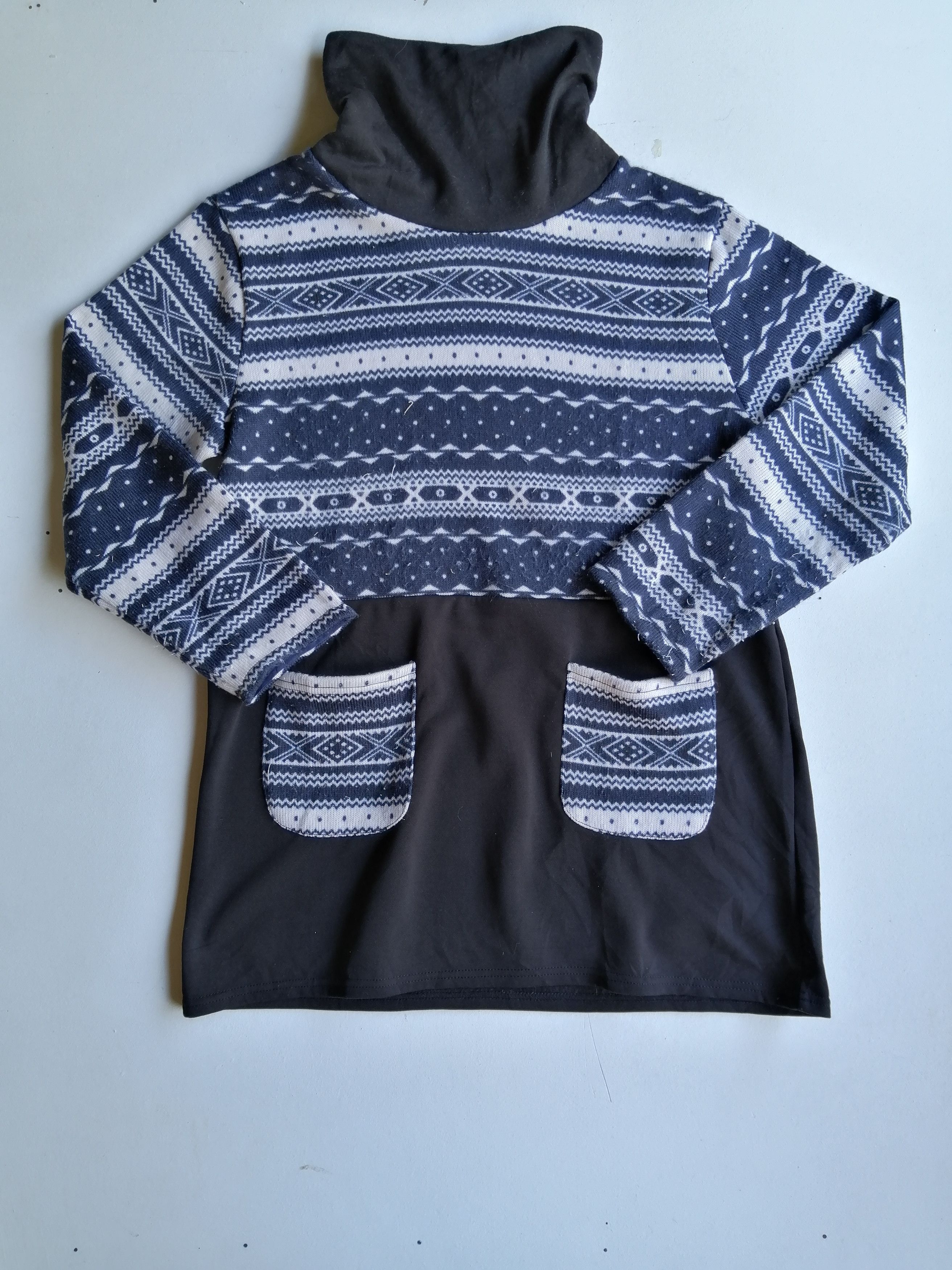 Designer Vintage Wendy Striped Turtle Neck Long Sleeve Size US L / EU 52-54 / 3 - 1 Thumbnail