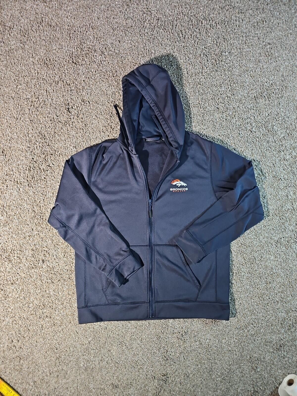 Dunbrooke Dunbrooke L Denver Broncos Fullzip Hoodie Size ONE SIZE - 1 Thumbnail