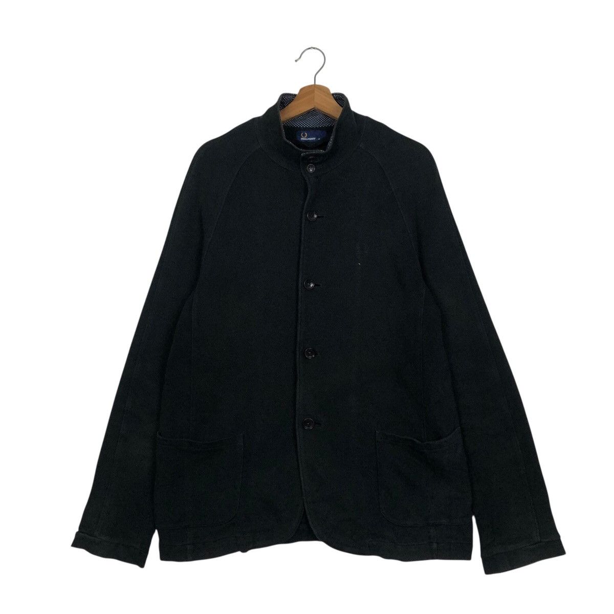 Fred Perry 📌Vintage Cardigan Button Bomber Jacket Fred Perry Size US XL / EU 56 / 4 - 2 Thumbnail