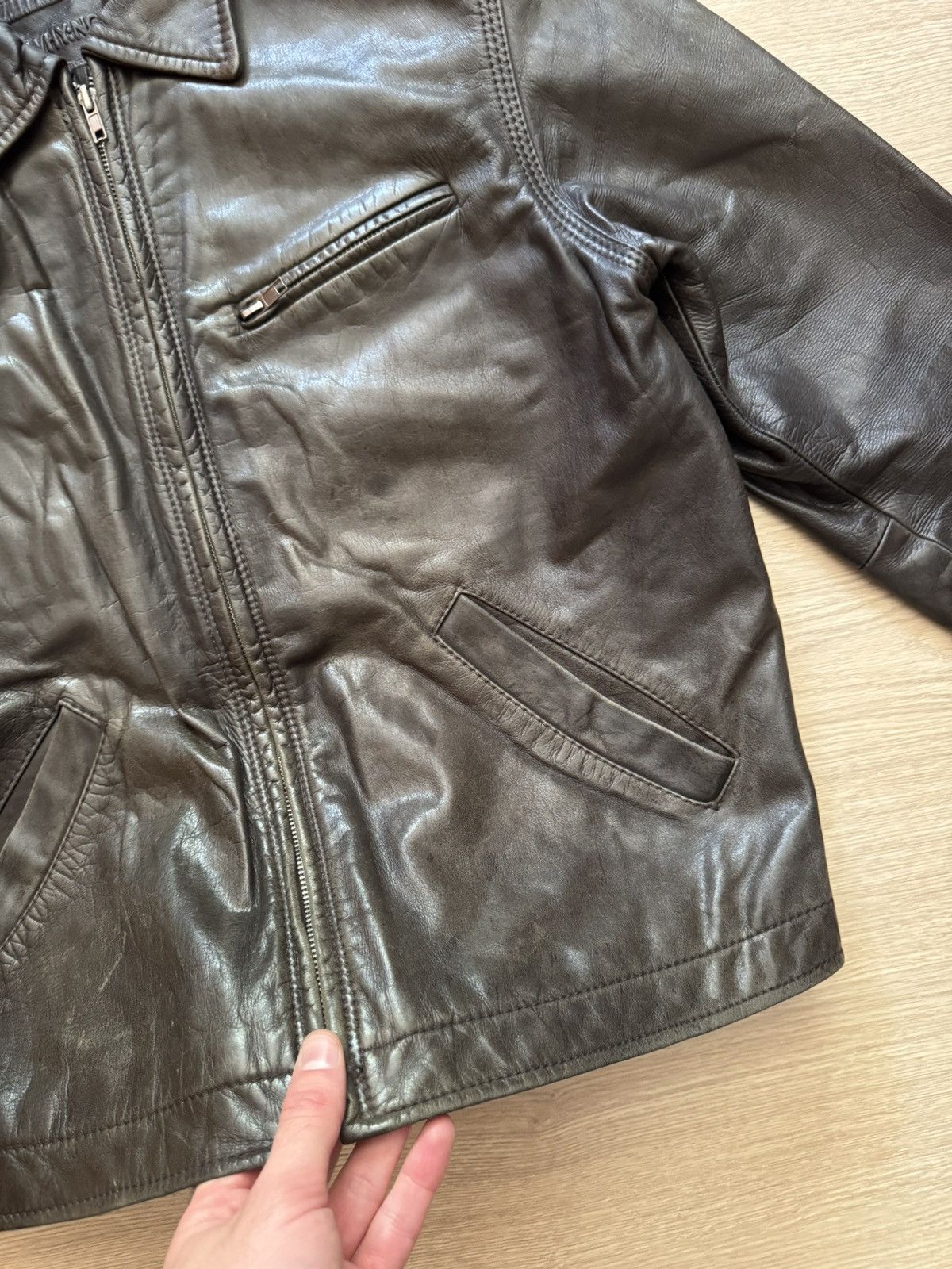 Genuine Leather Vintage Genuine Leather Distresses Vera Pelle Jacket Size US S / EU 44-46 / 1 - 6 Thumbnail