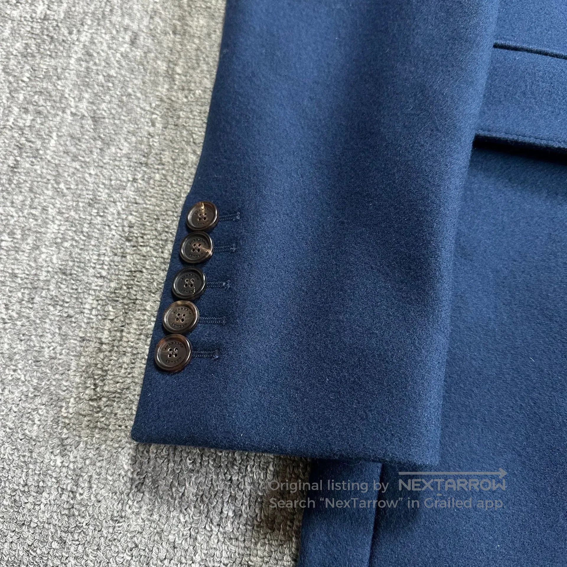 Burberry burberry blue chester coat jacket outerwear. Size US L / EU 52-54 / 3 - 2 Thumbnail