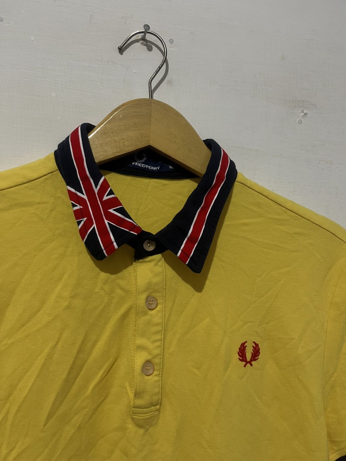 Fred Perry Union Jack collar short sleeve polo shirt fred perry Size US M / EU 48-50 / 2 - 4 Thumbnail