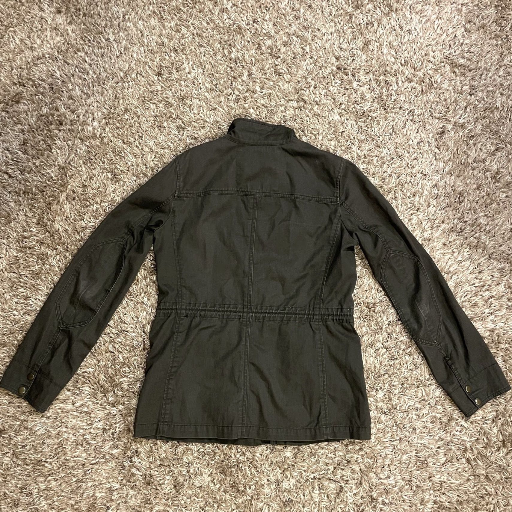 J.Crew J. Crew Relaxed Boyfriend Field Jacket Womens Small Green Utility Pockets C0717 Size S / US 4 / IT 40 - 2 Thumbnail
