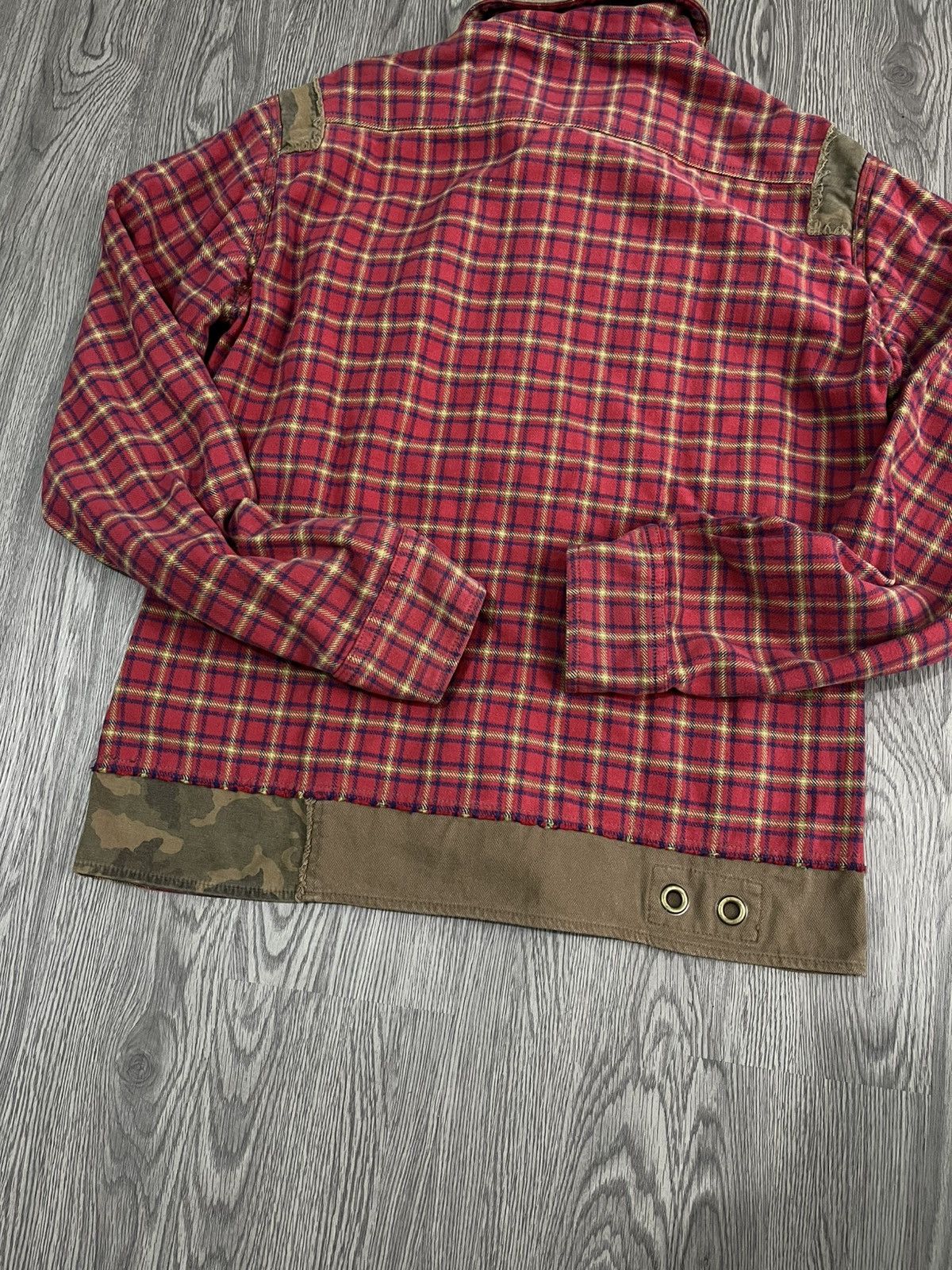 Avirex ⚡️RARE⚡️Vtg Avirex militery flanel jacket Size US L / EU 52-54 / 3 - 11 Thumbnail