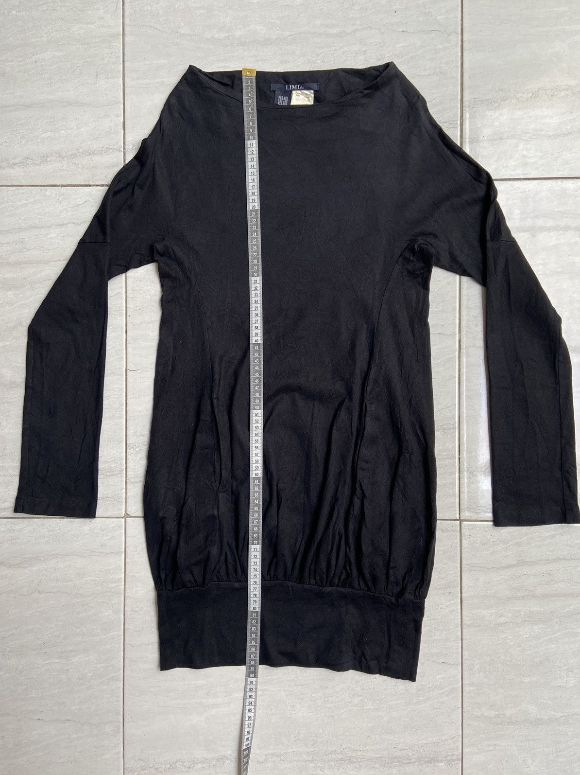 Limi Feu LIMI FEU Black Long Sleeve T-shirt Size US XS / EU 42 / 0 - 6 Thumbnail