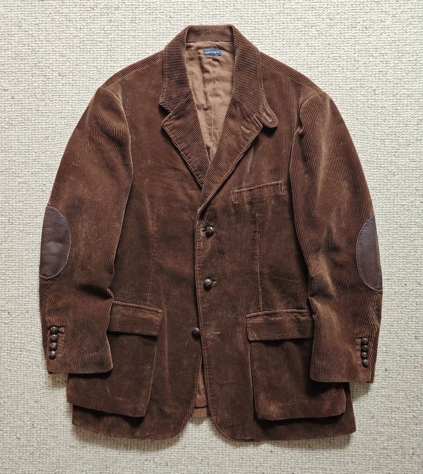 Polo Ralph Lauren Polo Ralph Lauren Corduroy Blazer Jacket Size US XL / EU 56 / 4 - 1 Thumbnail
