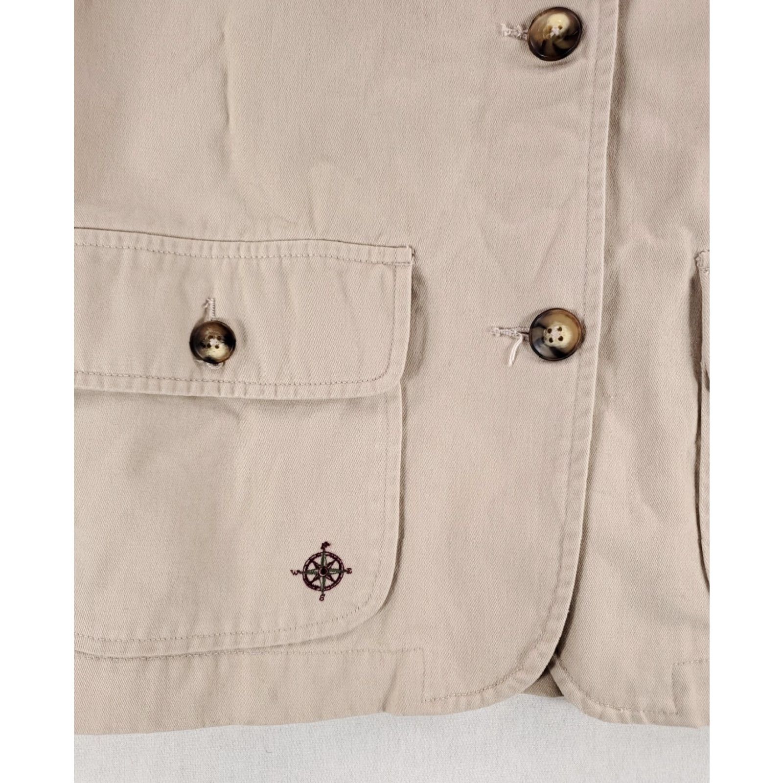 Disney Disney Store Embroidered Winnie the Pooh Safari Chore Jacket Womens XL Beige Size XL / US 12-14 / IT 48-50 - 3 Thumbnail