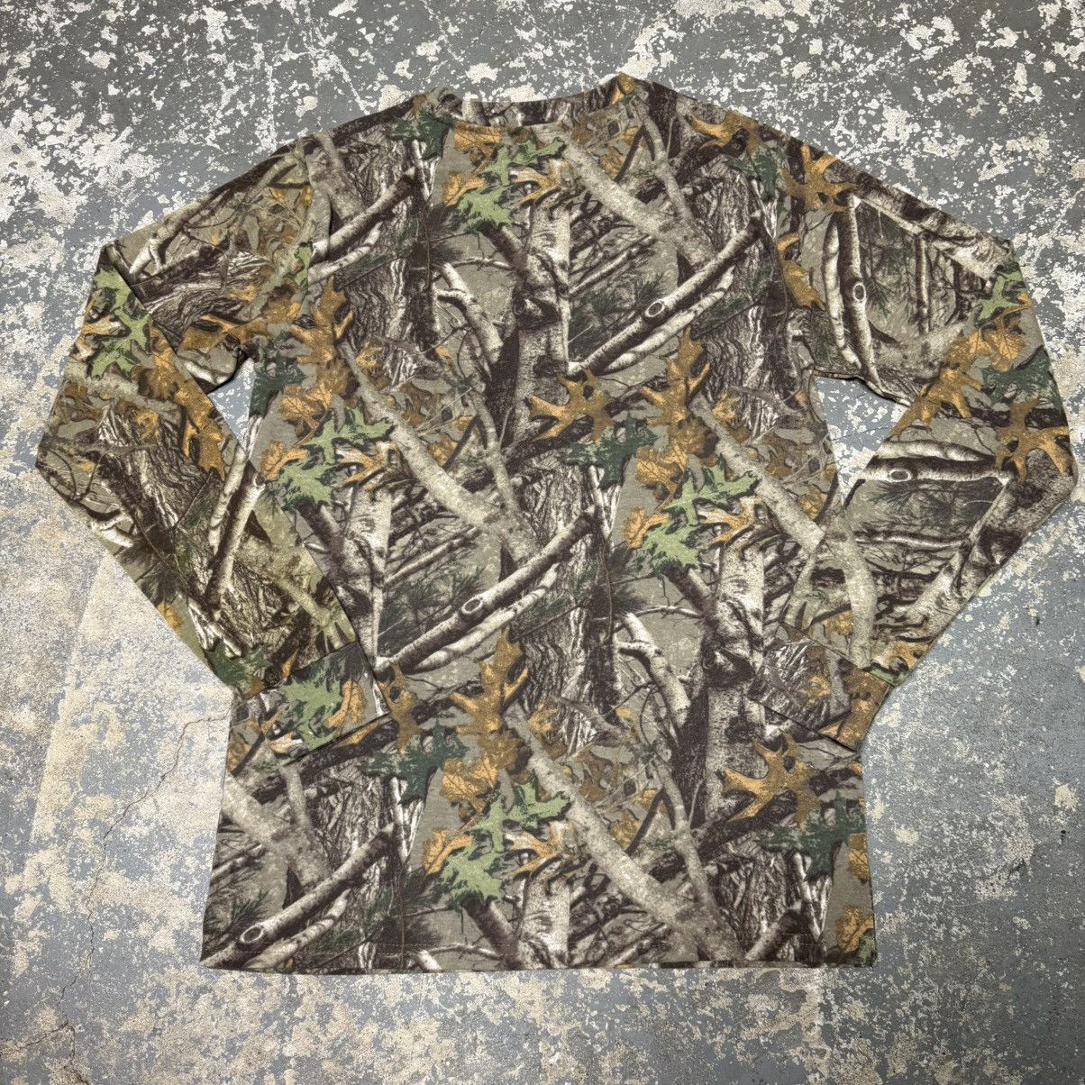 Vintage Vintage Antler Creek RealTree Camo Essential Long Sleeve Tee Size US M / EU 48-50 / 2 - 8 Thumbnail