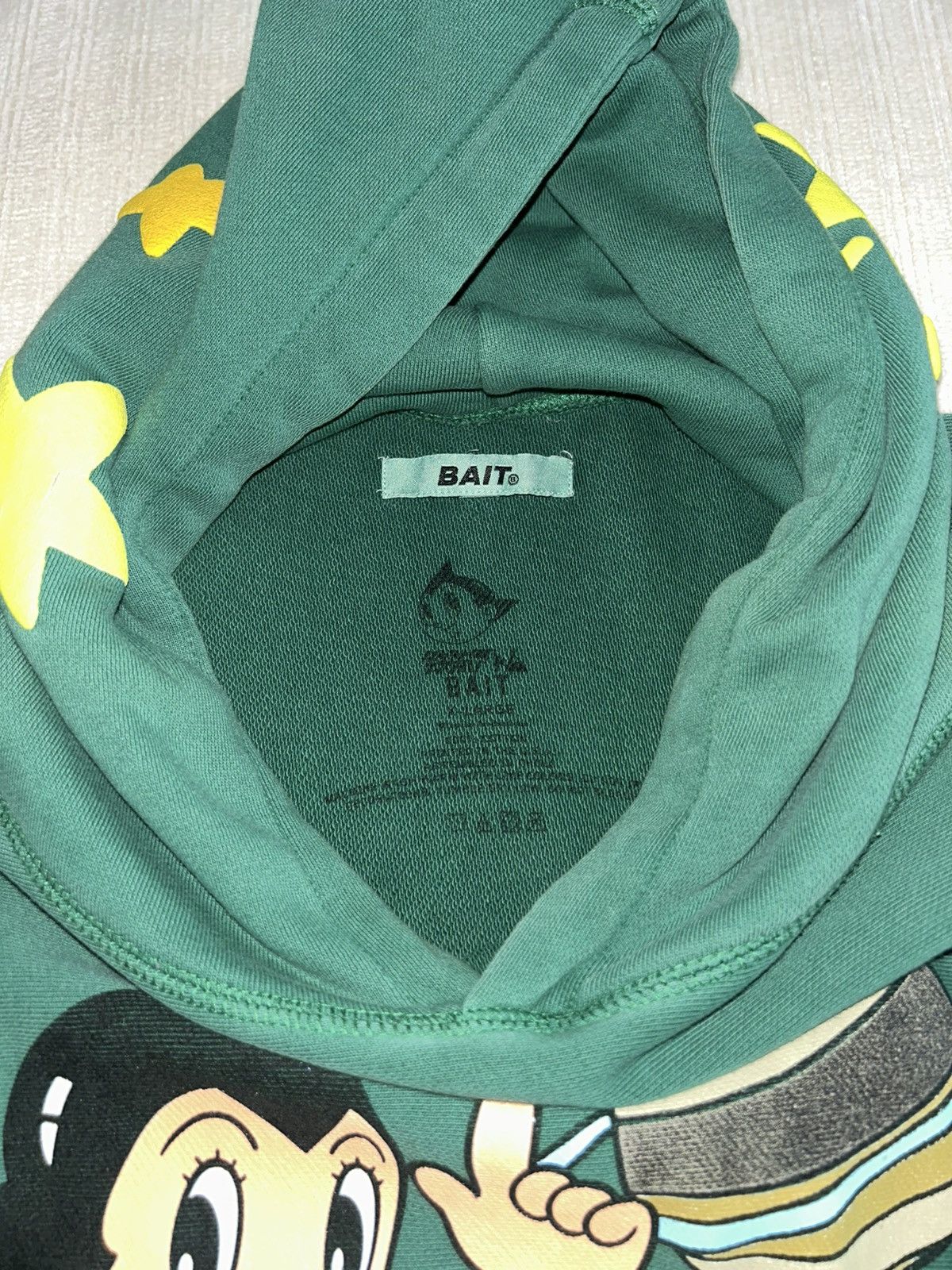 Bait BAIT x ASTROBOY Hoodie Green Size XL Size US XL / EU 56 / 4 - 6 Thumbnail