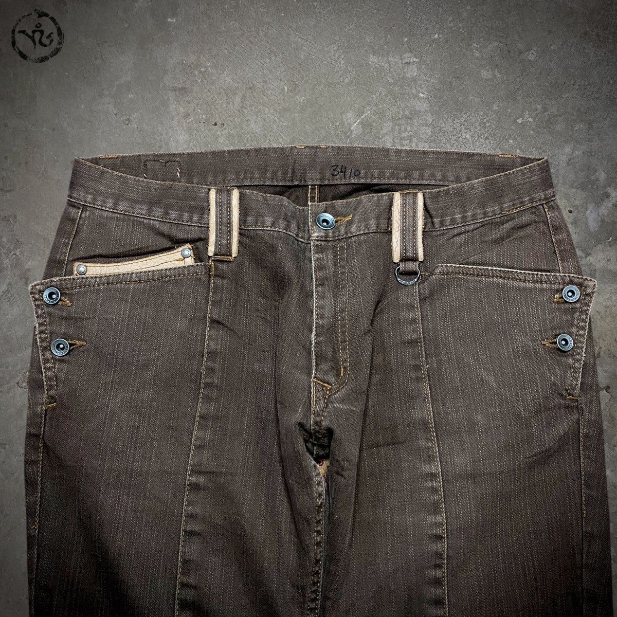 Nicole Club NCFM Western Flared Jeans Size US 32 / EU 48 - 4 Thumbnail