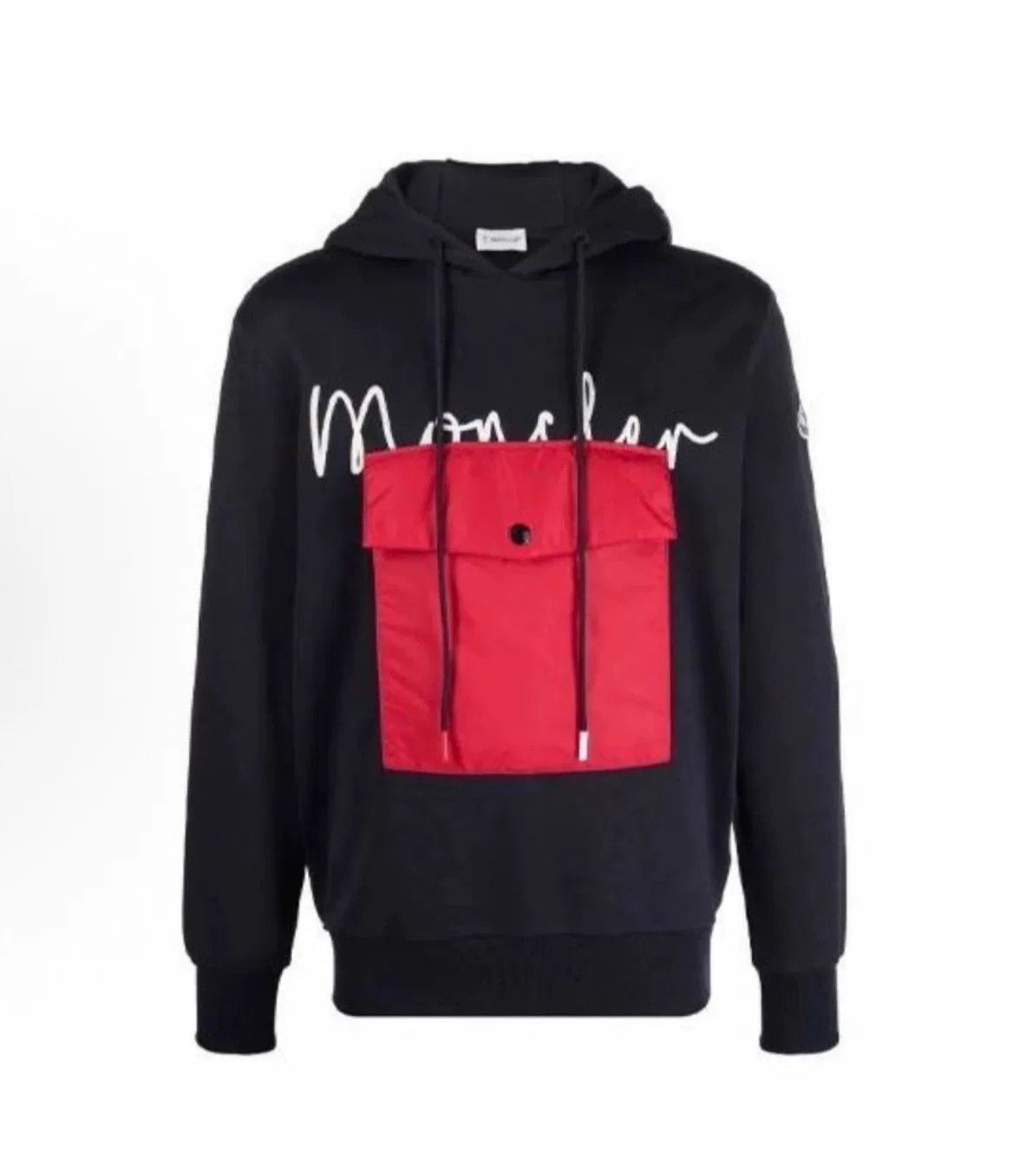 Moncler Moncler Men's Hooded Sweatshirt in Blue Size US S / EU 44-46 / 1 - 1 Thumbnail