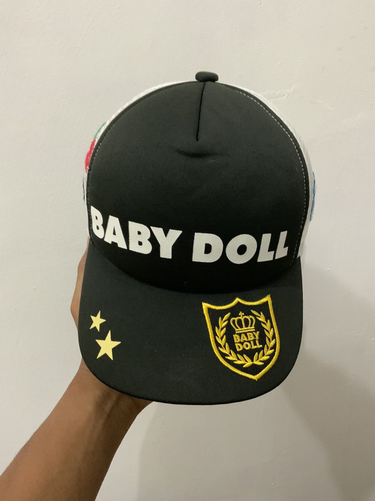 Baby Doll Black Trucker Hat