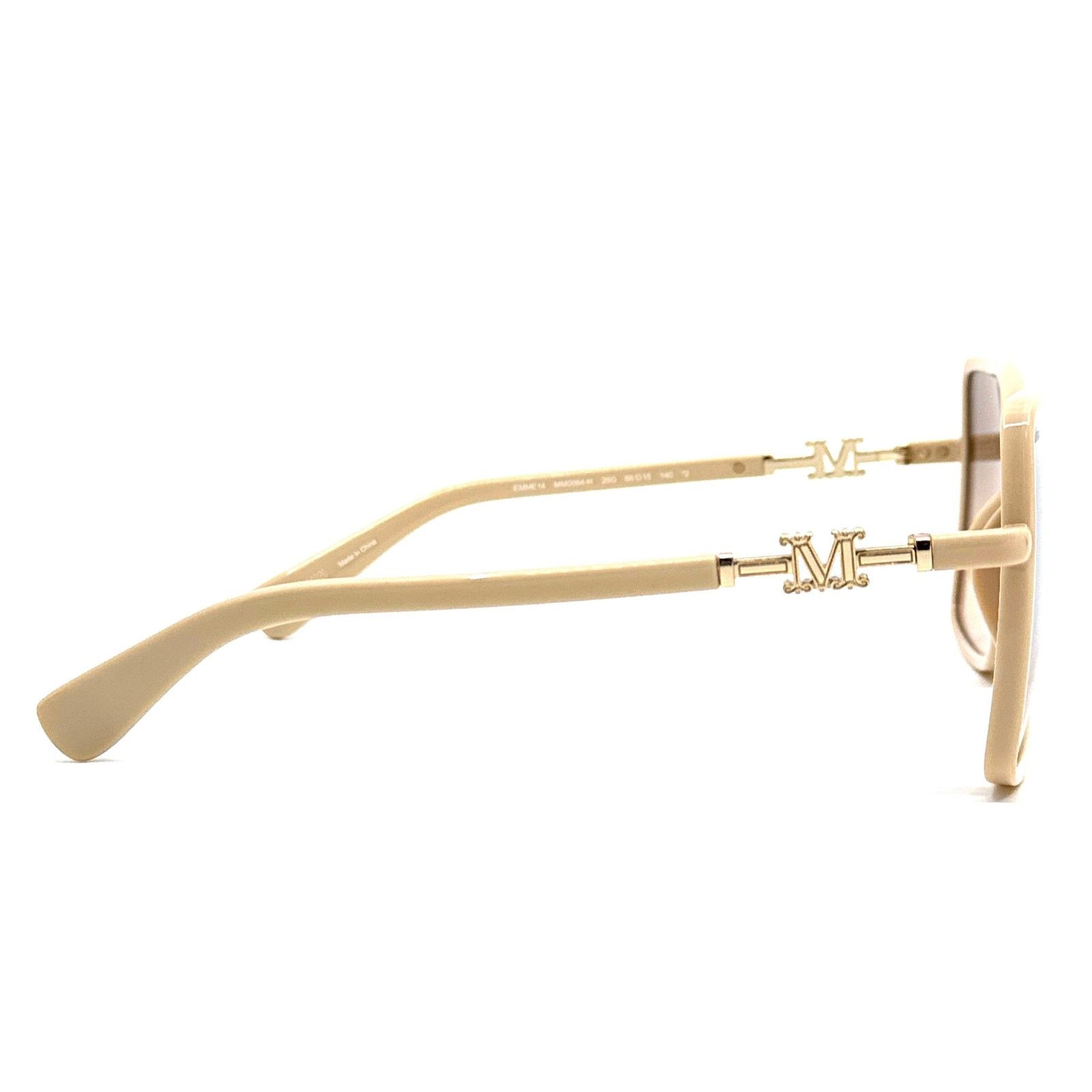 Max Mara New! MAXMARA Sunglasses Emme14 MM0064-H 25G, Authentic Size ONE SIZE - 3 Thumbnail