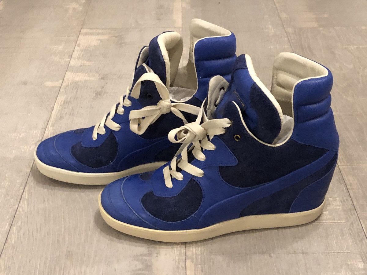 Alexander McQueen Alexander McQueen for Puma Blue Sneakers Size US 9 / IT 39 - 1 Thumbnail